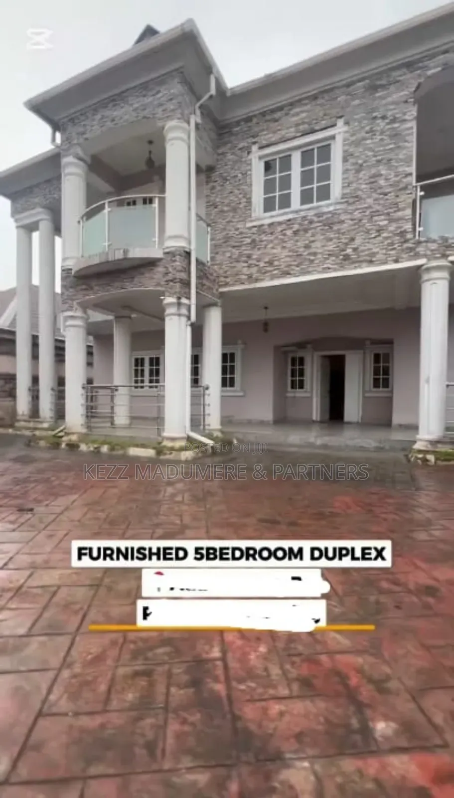 Furnished 5bdrm Duplex in Ada George Port for sale