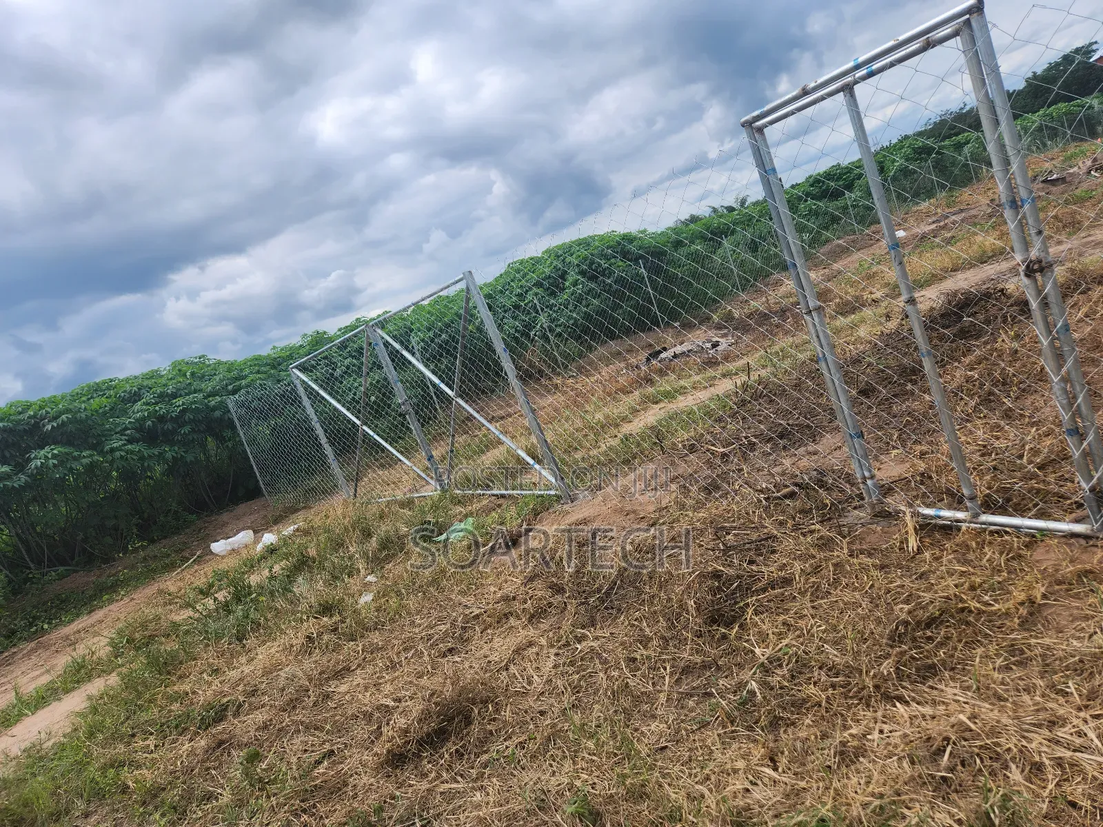 Galvernize Chain Link Femcing at Oyo for 5 Acers