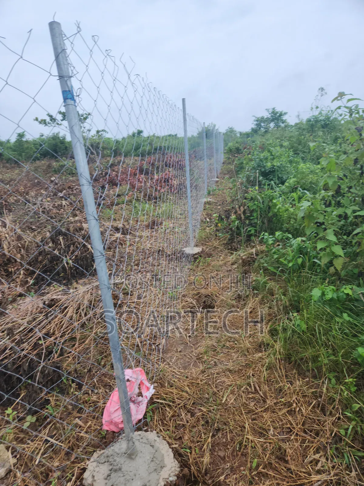 100 Acers of Chain Link Fencing at Isoko Ogun State