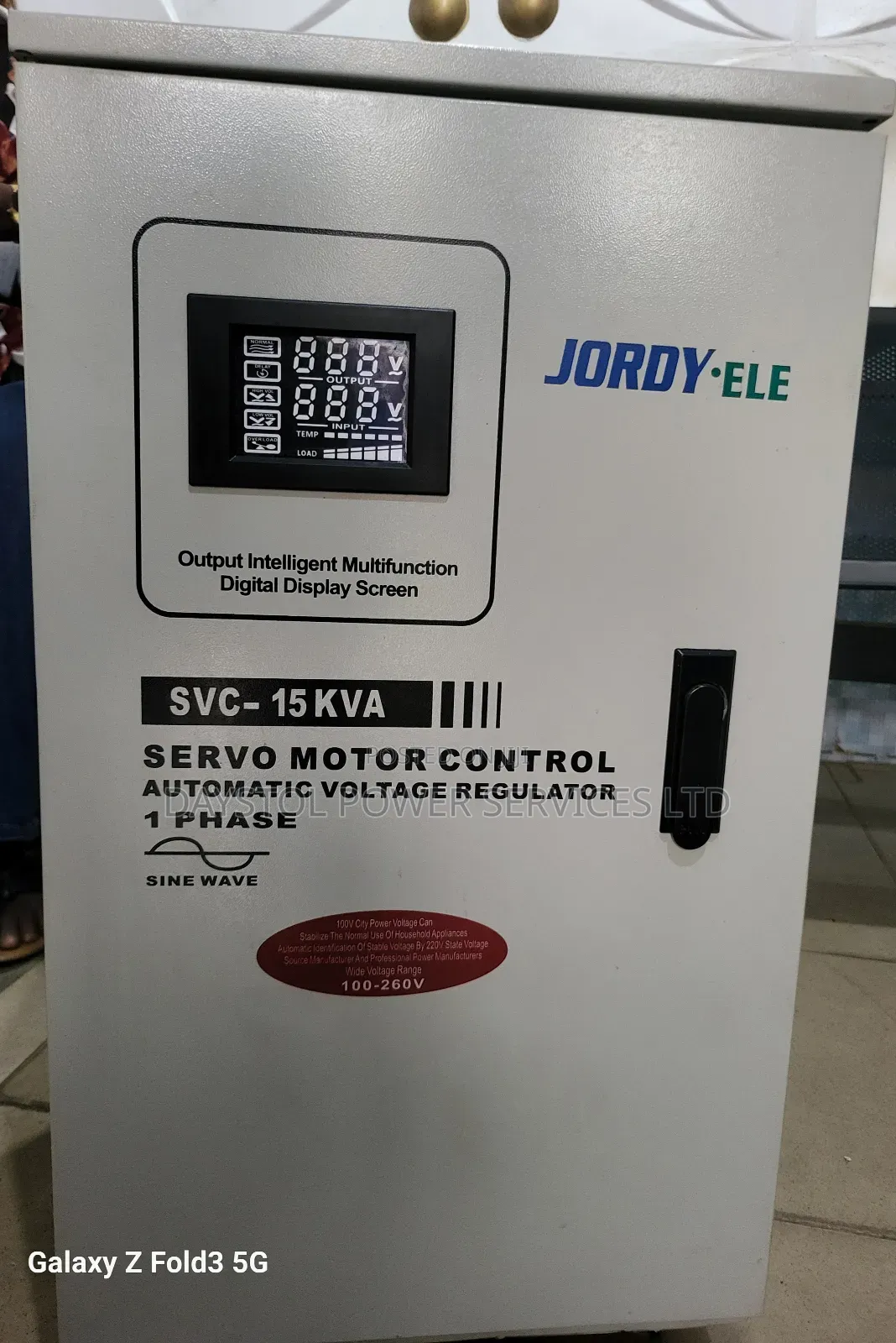 Brand New 15kva Servo Central Stabilizer Avr