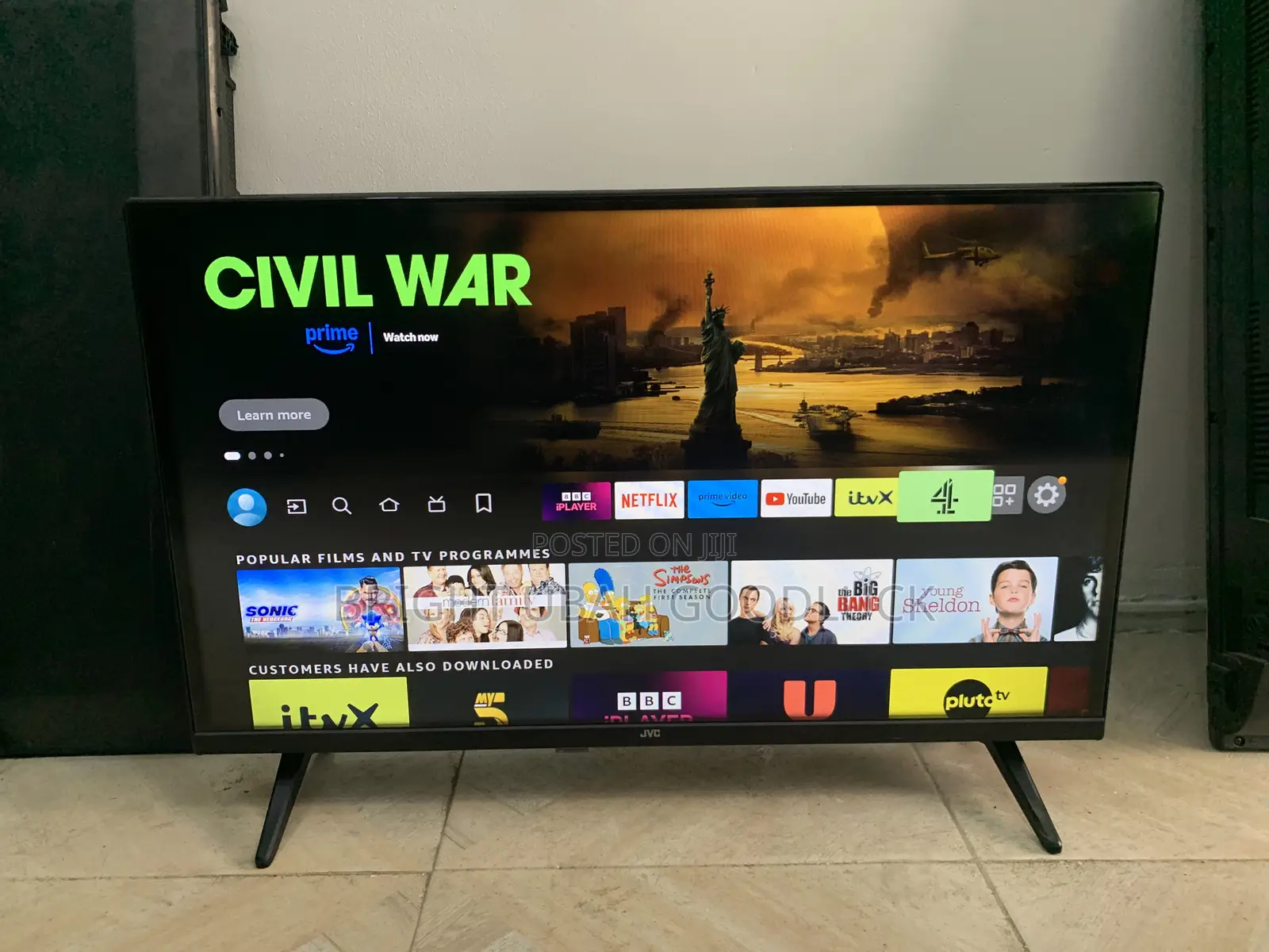 Jvc 32 Inches Frameless Tv 2024 Model Frameless Tv Smart Free Netflix