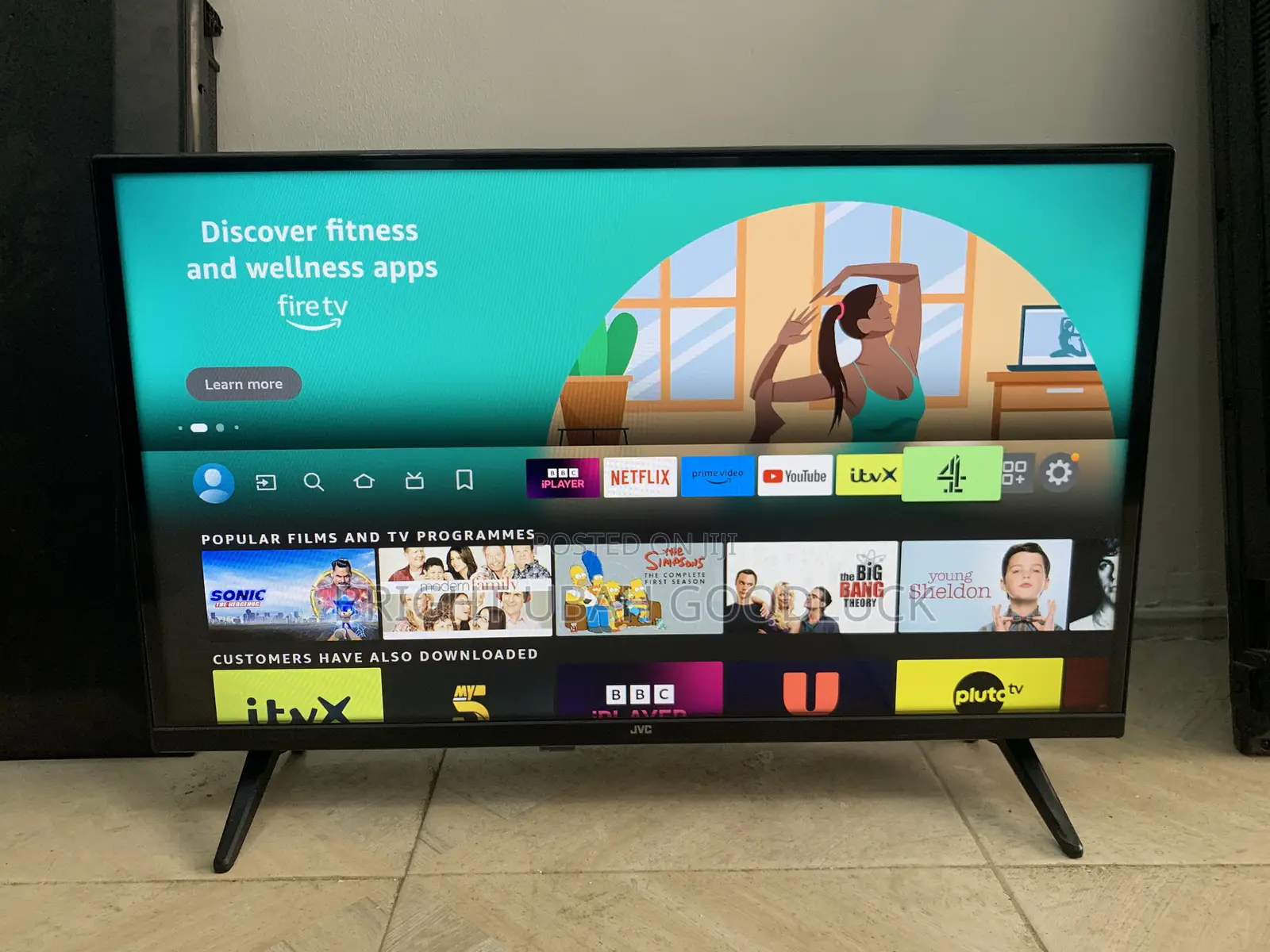 Jvc 32 Inches Frameless Tv 2024 Model Frameless Tv Smart Free Netflix