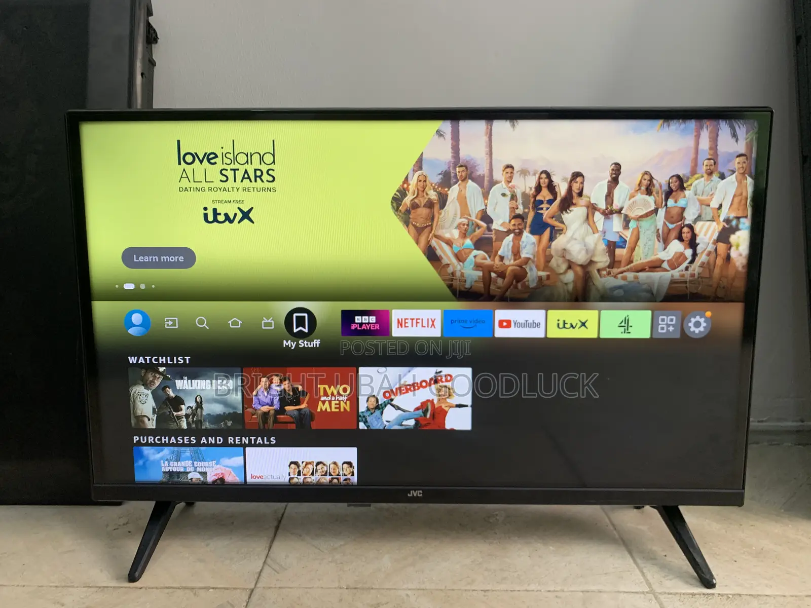 Jvc 32 Inches Frameless Tv 2024 Model Frameless Tv Smart Free Netflix