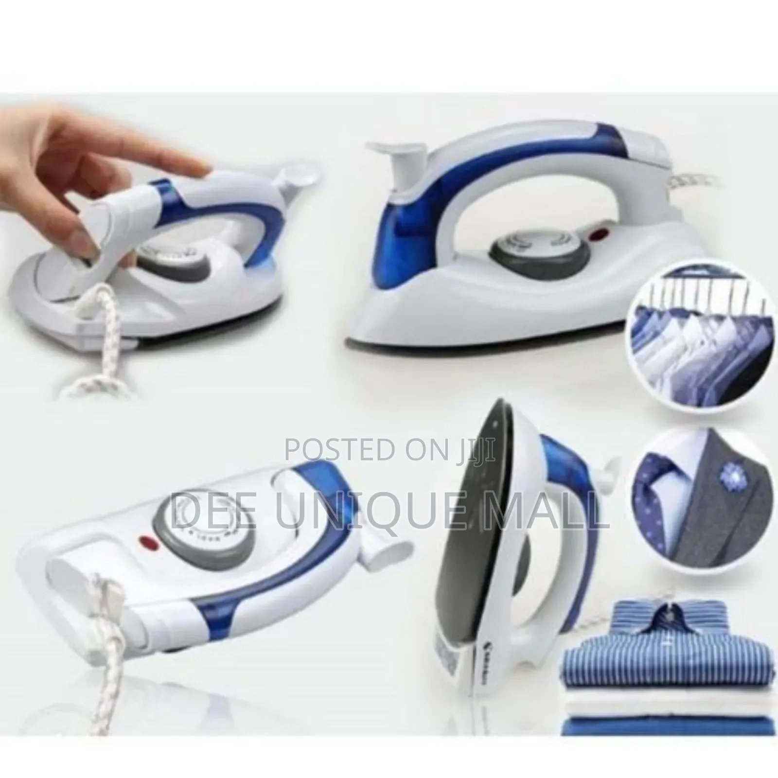 Portable High Improved Travelling Folding Steam Iron