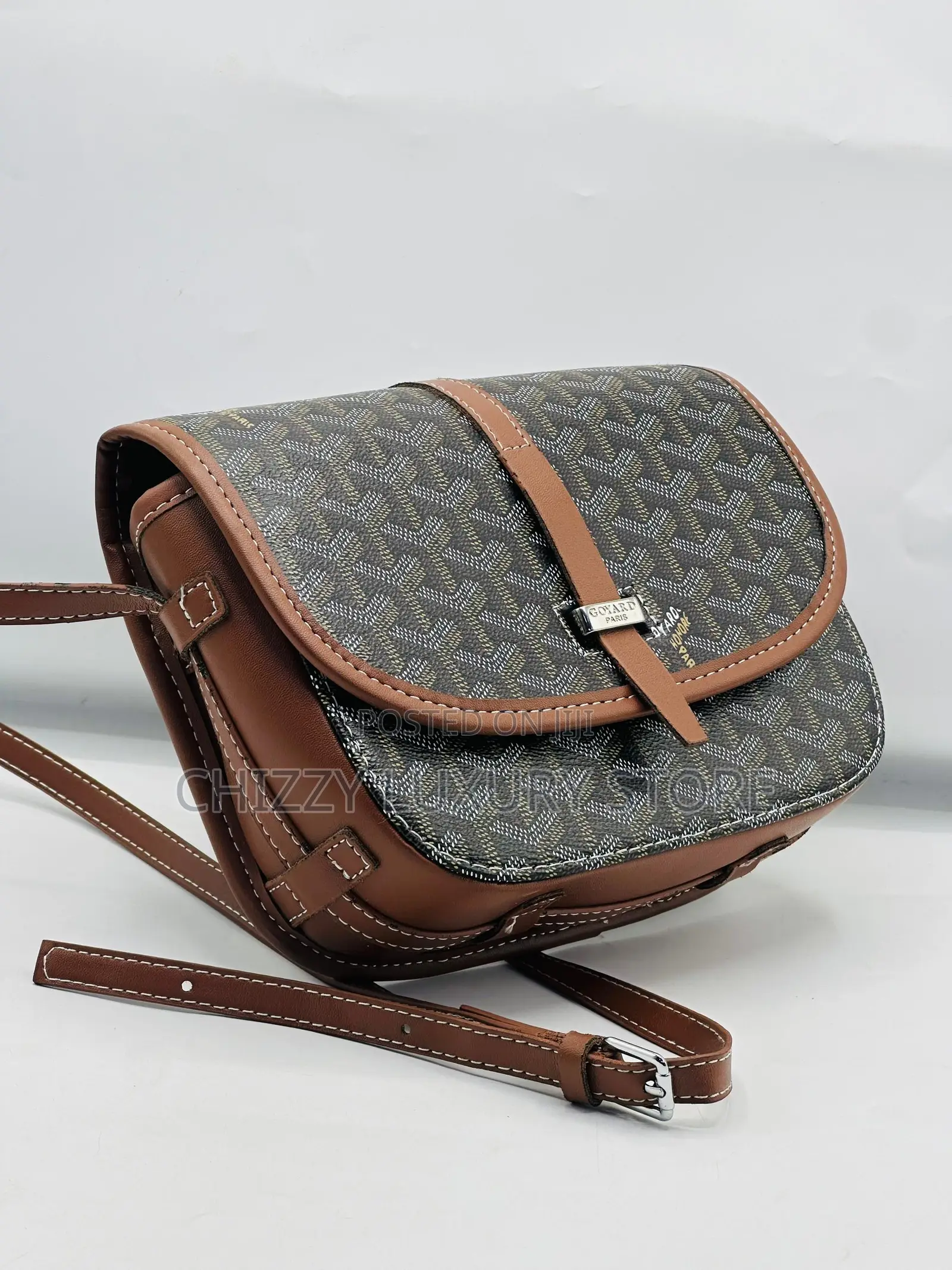 Goyard Quality Luxury Men Cross Bag