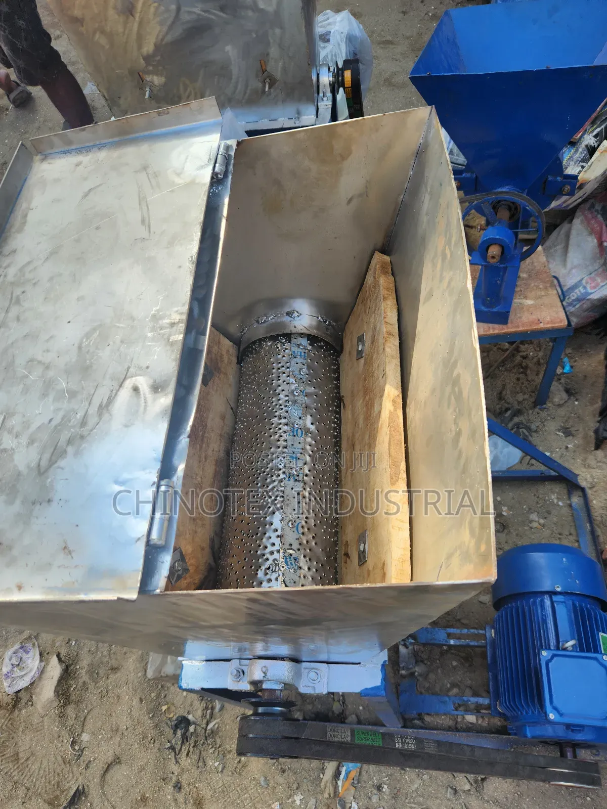 Cassava Grinding Machine, Comes With 5.5hp Electric Motor