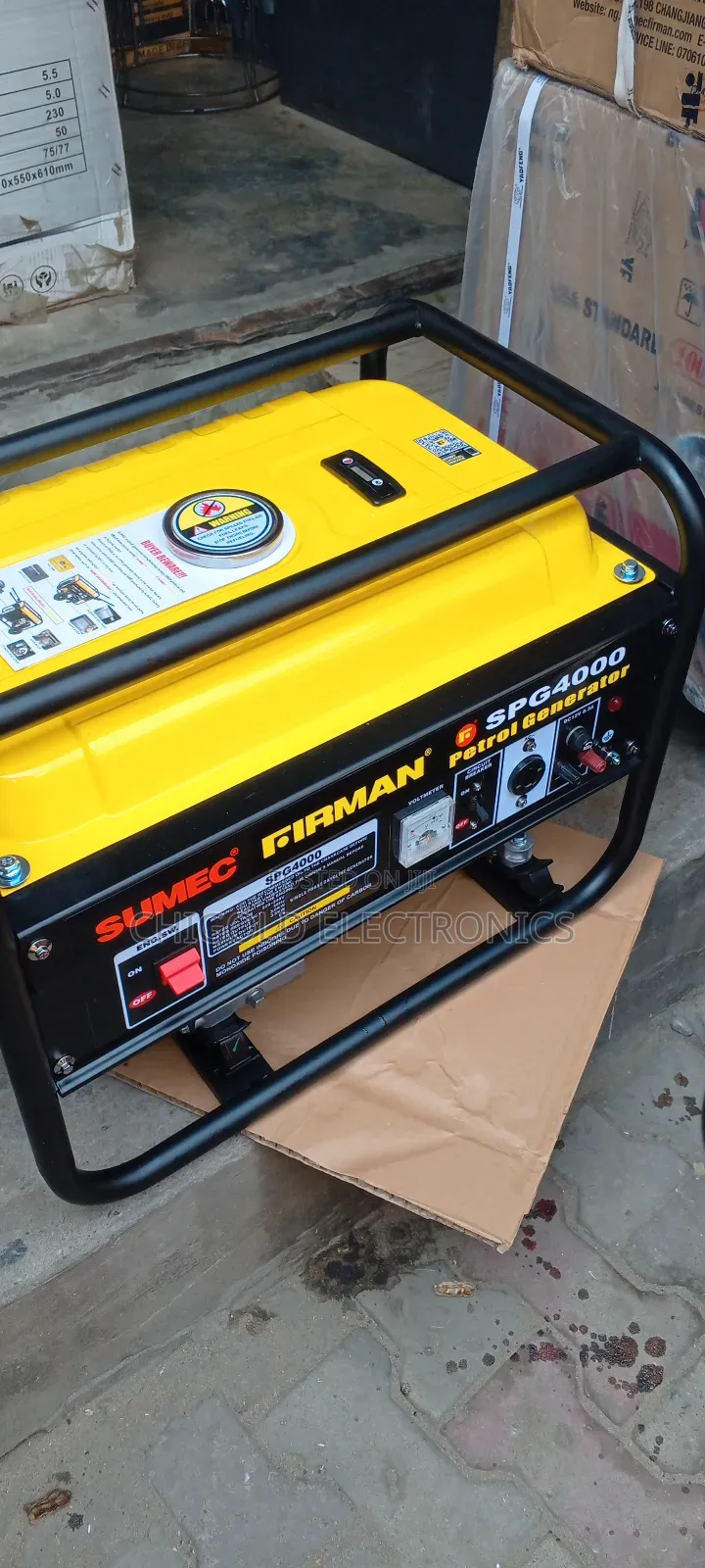 Original Fireman Generator 4.5 Kva