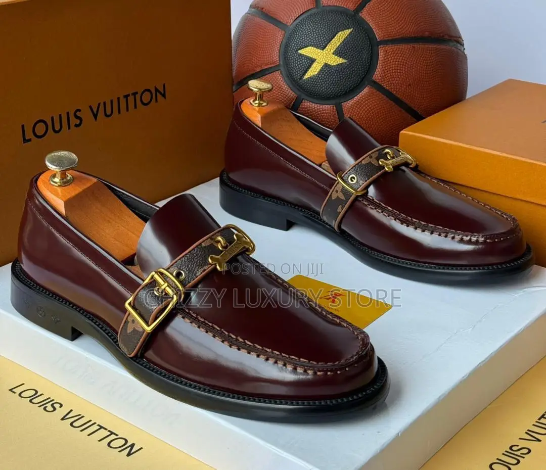Louis Vuitton Quality Luxury Men Genuine Leather Cooperate Shoe