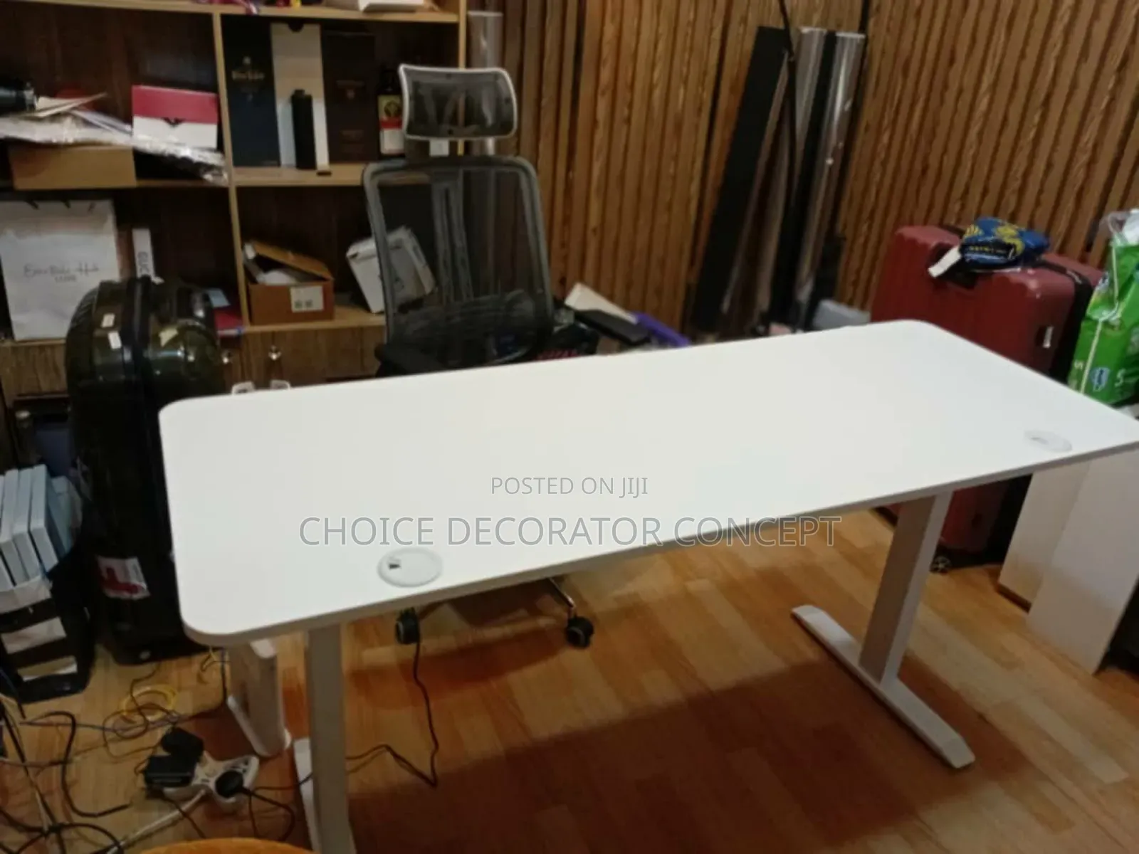 Adjustable Office Table 1.6meter (White)