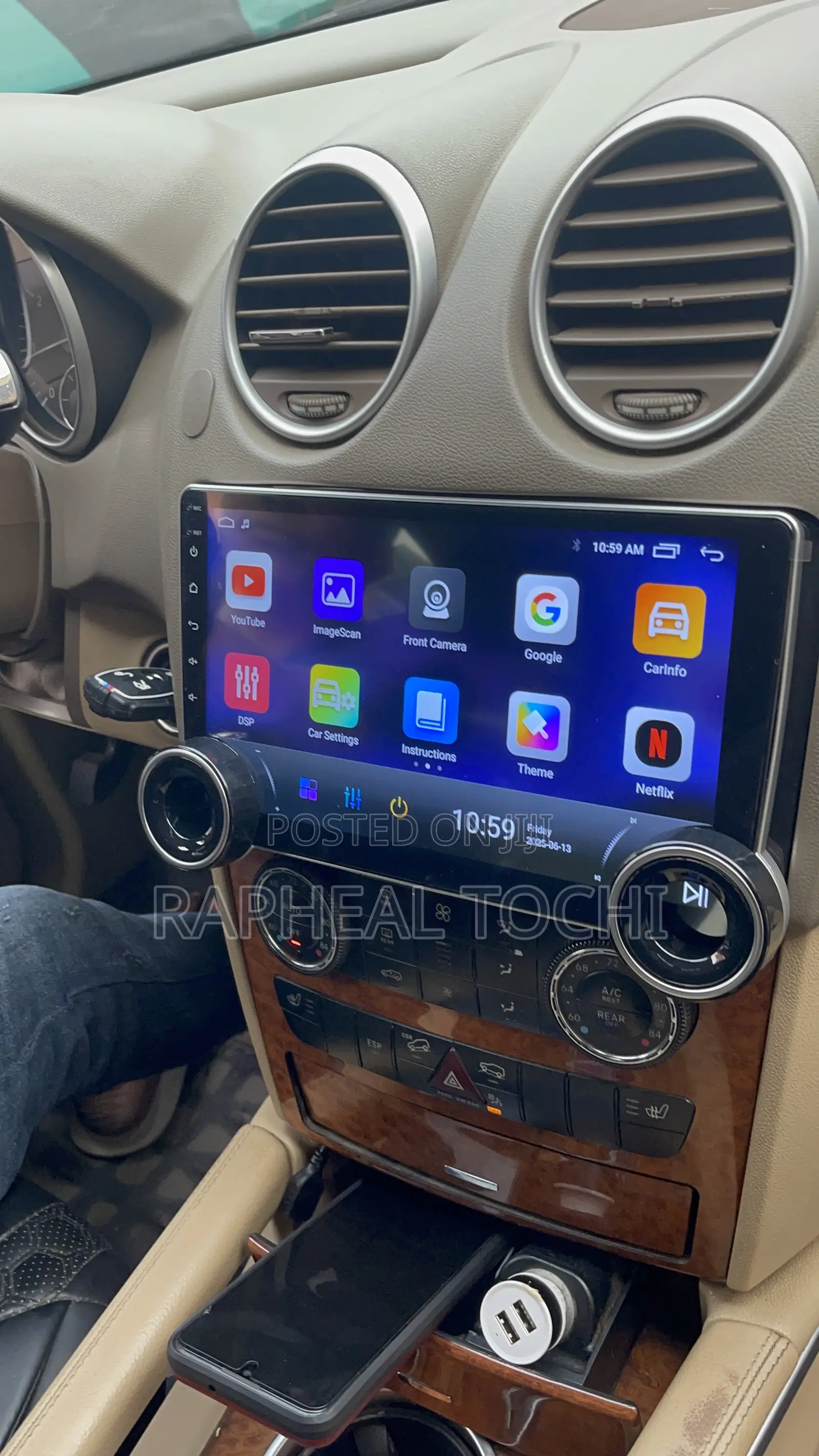 Benz Ml 350 Android Player 07 To 012