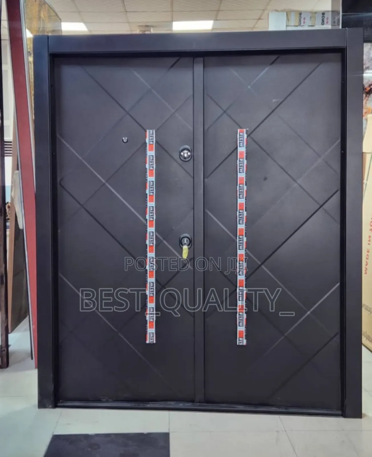 3ft Pure Steel Turkey Door *Deep Black*