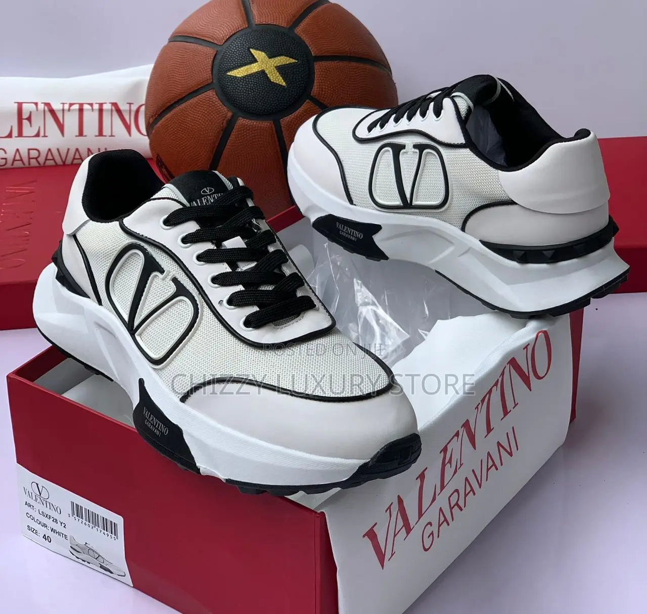 Valentino Garavani Quality Luxury Men Sneakers