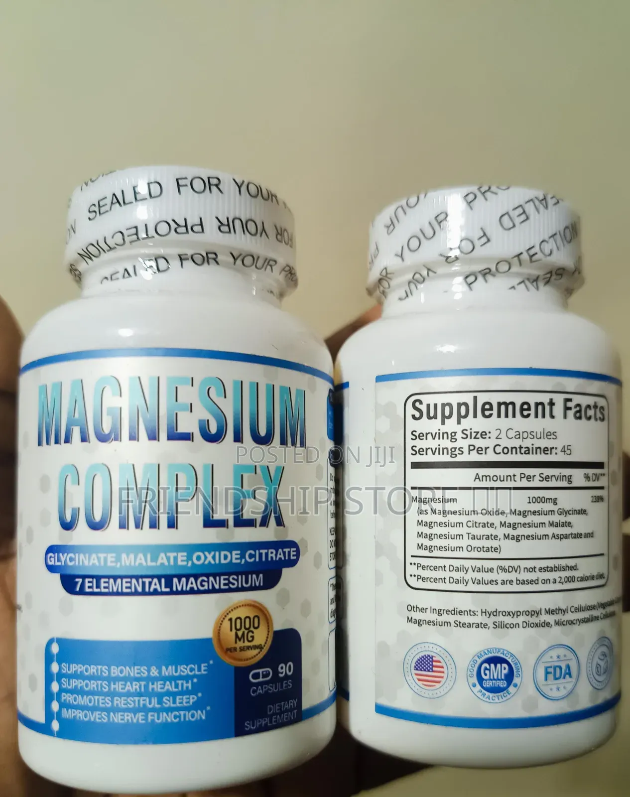 Magnesium Complex 1000 Mg Capsules