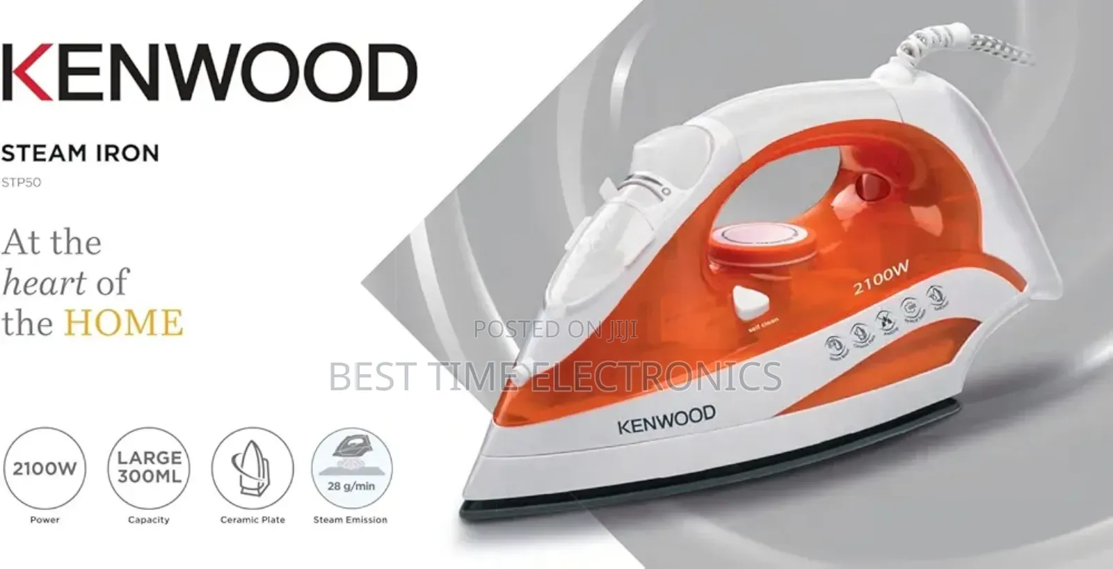 Original Kenwood Steam Iron