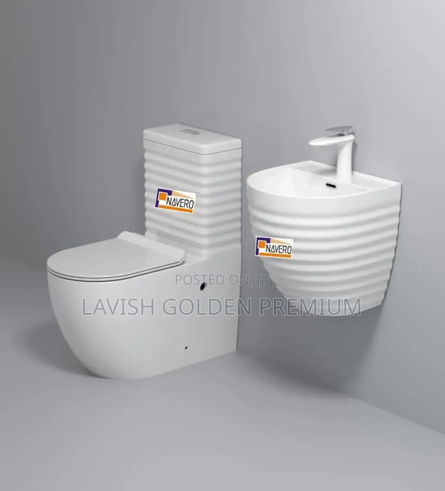 Zibra White Super Executive Water Closet Toilet Wc