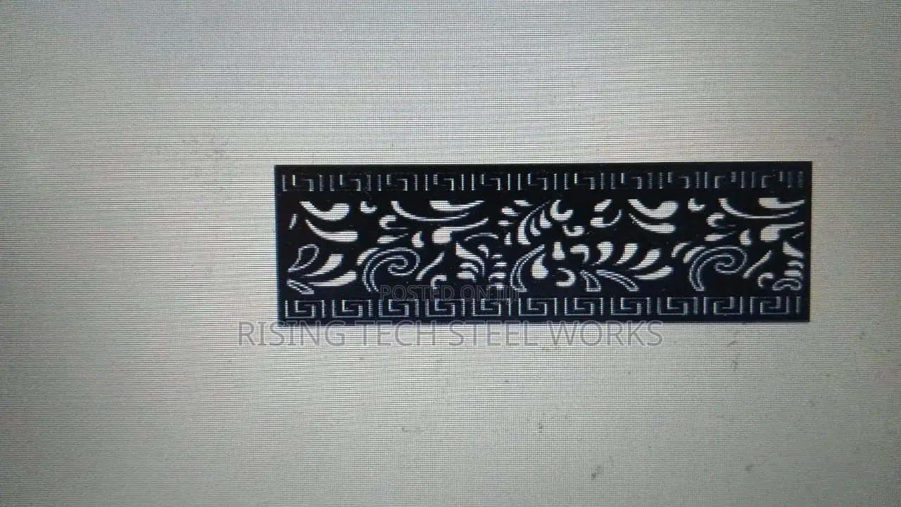 Laser Cut Fence Rails