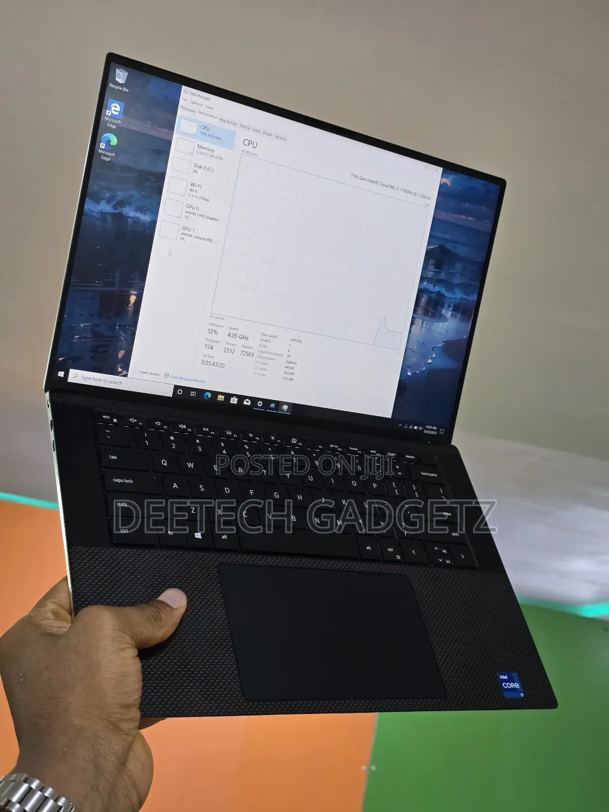 Laptop Dell XPS 15 9510 32GB Intel Core i7 SSD 1T