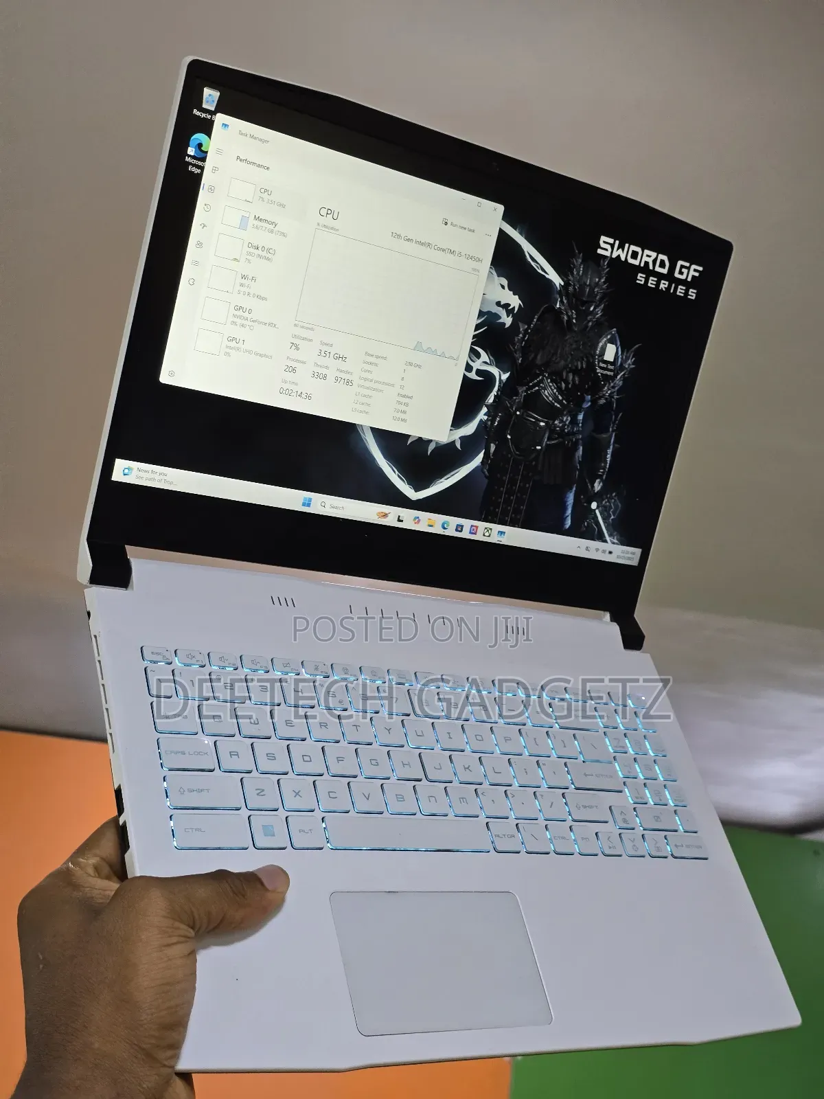 Laptop MSI MSI Sword 15 8GB Intel Core i5 SSD 512GB