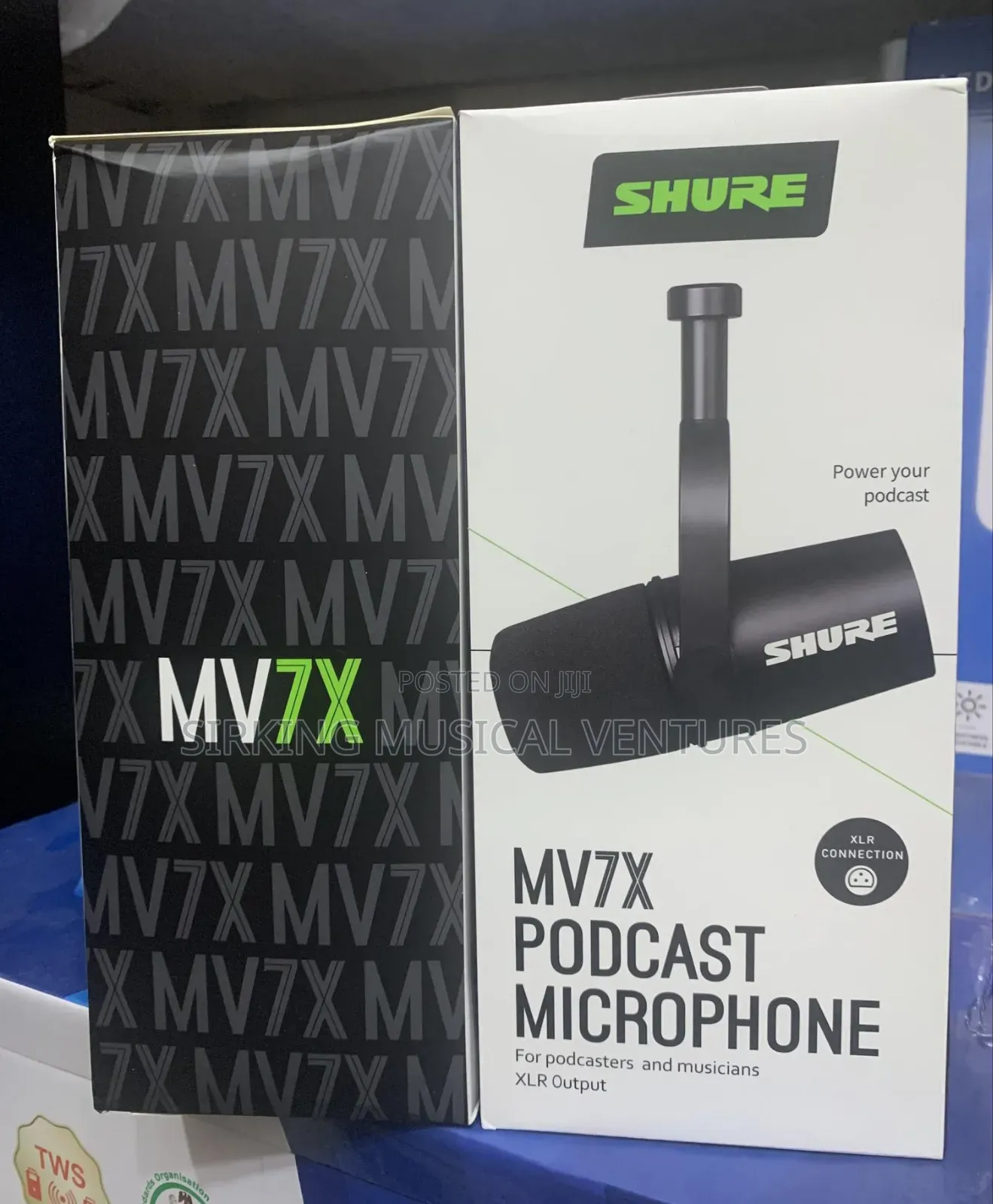 Podcast Microphone Shure Mv7x