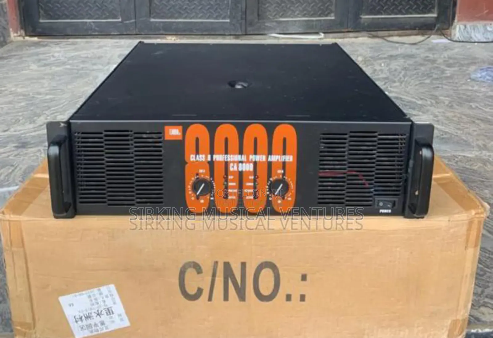 JBL 8000watts Power Amplifier Heavy Duty