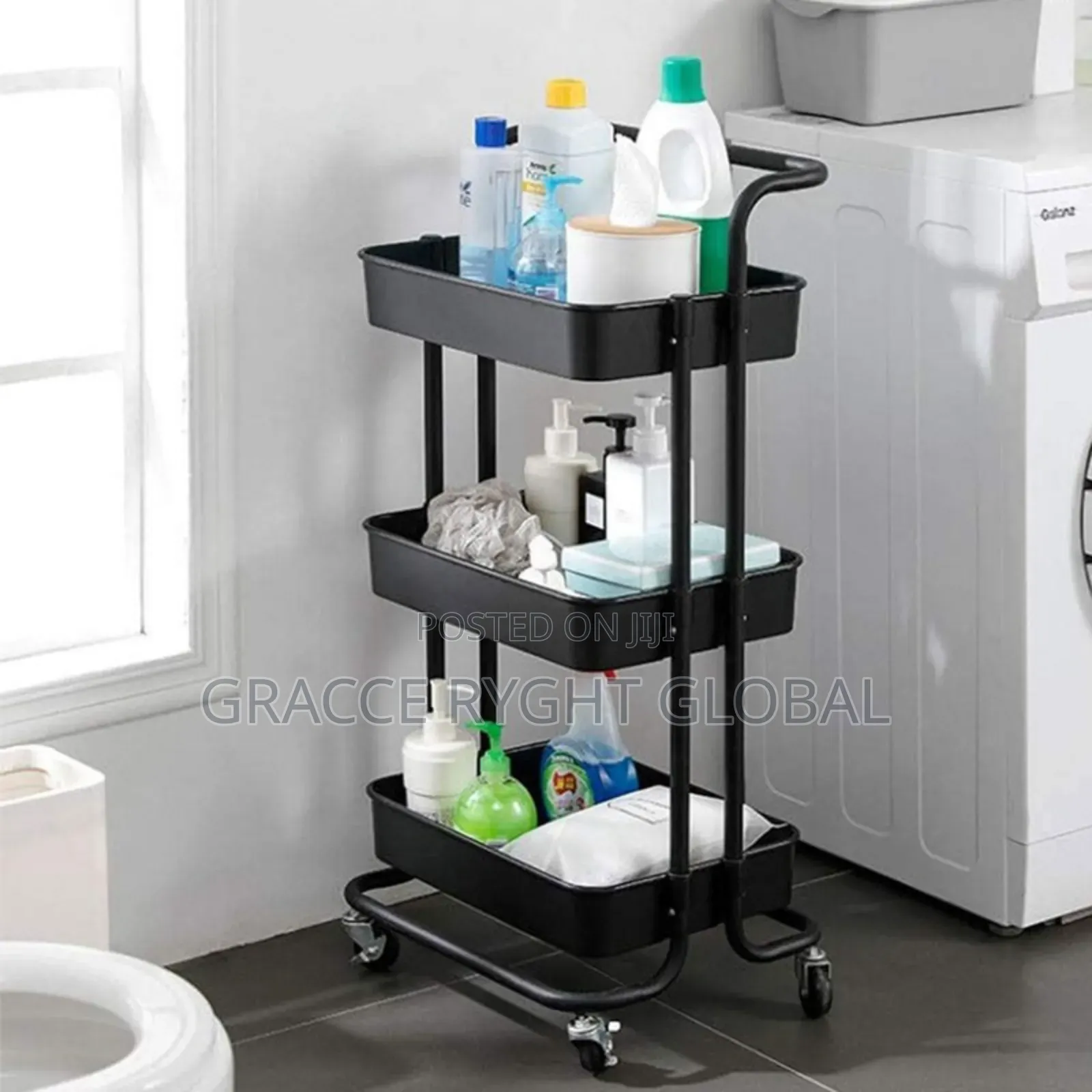 3 Tier Storage Trolley