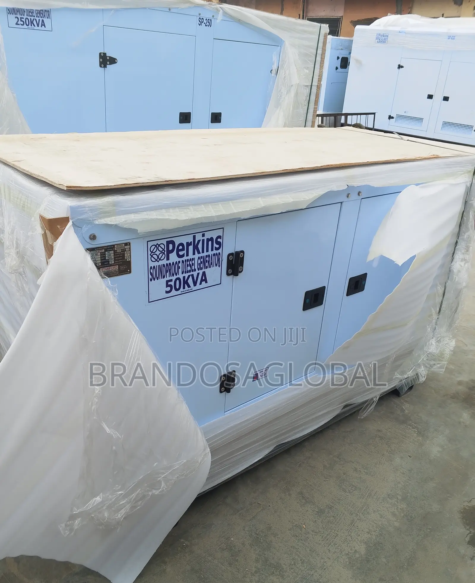 Perkins 50kva Sp-50 Soundproof Generator – Reliable Uk Engine