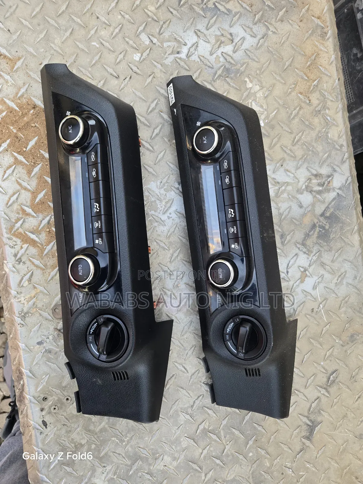 2020 Toyota AC Control