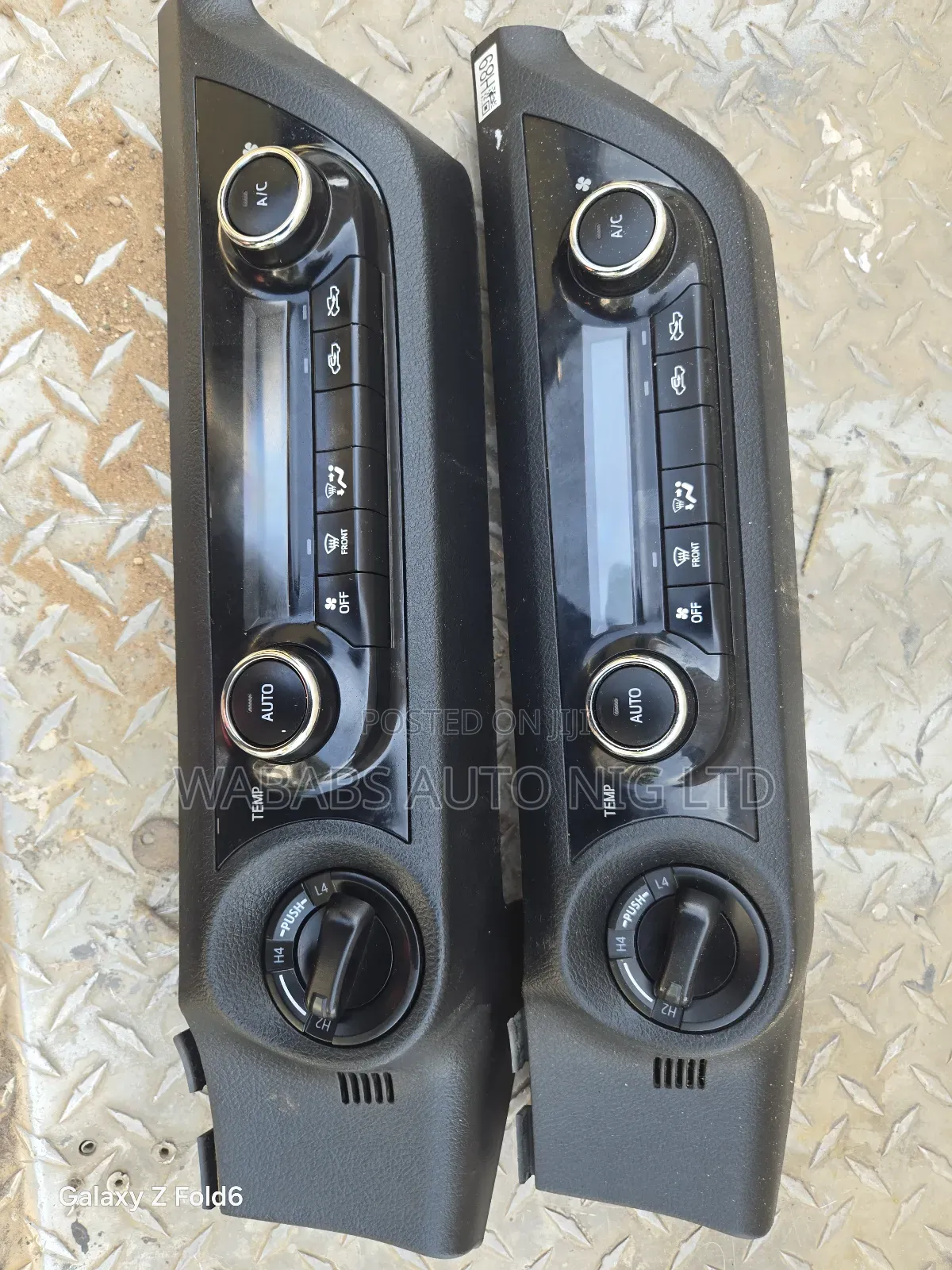2020 Toyota AC Control
