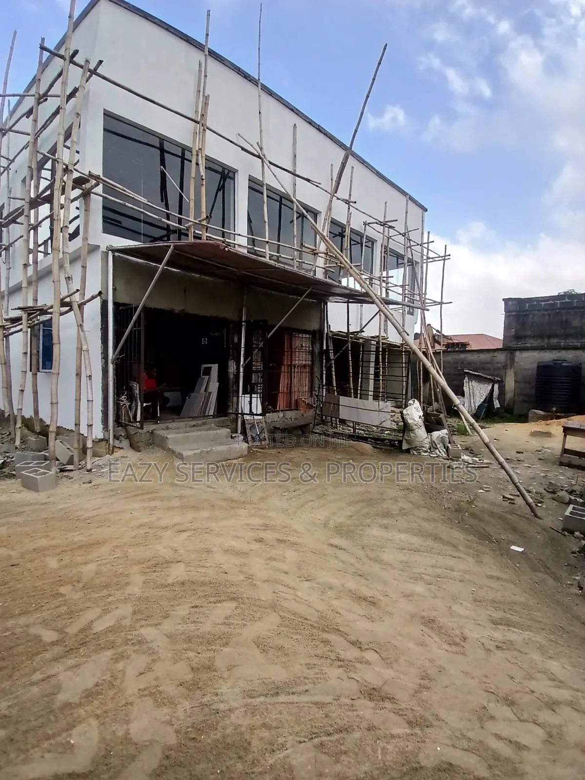 Detached Commercial Building Along a Major Road in Ajah