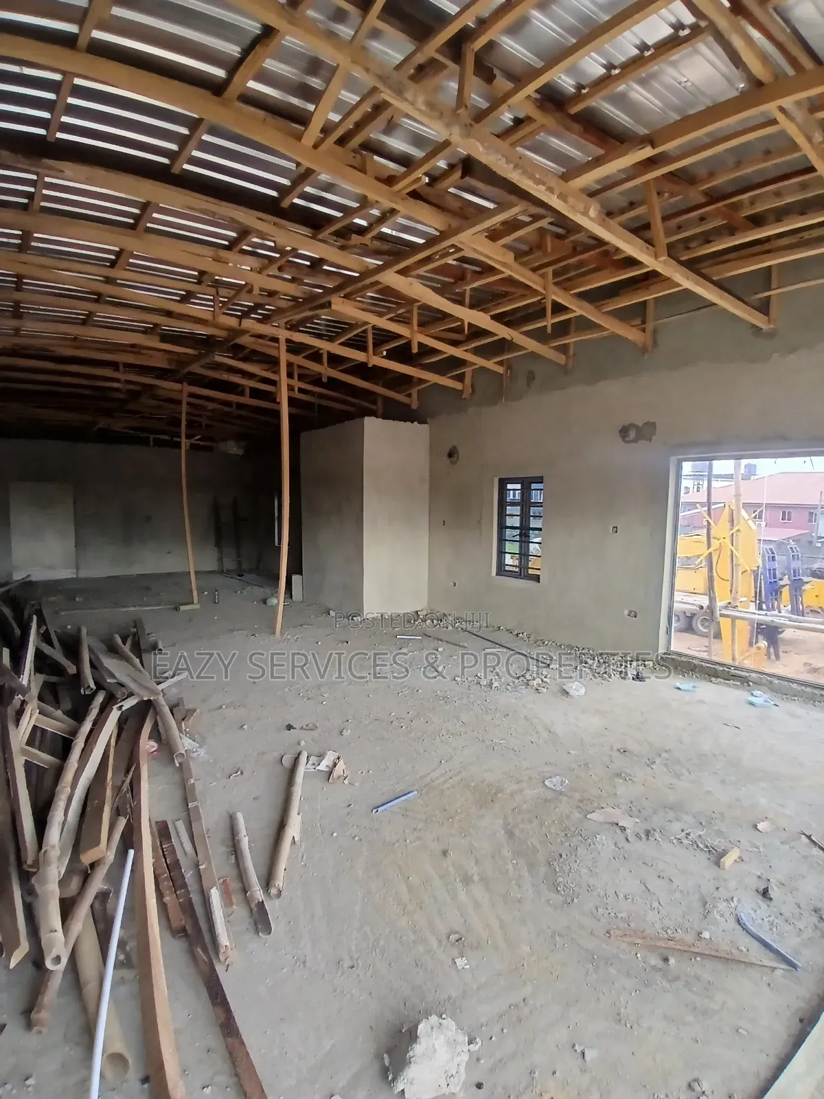 Detached Commercial Building Along a Major Road in Ajah
