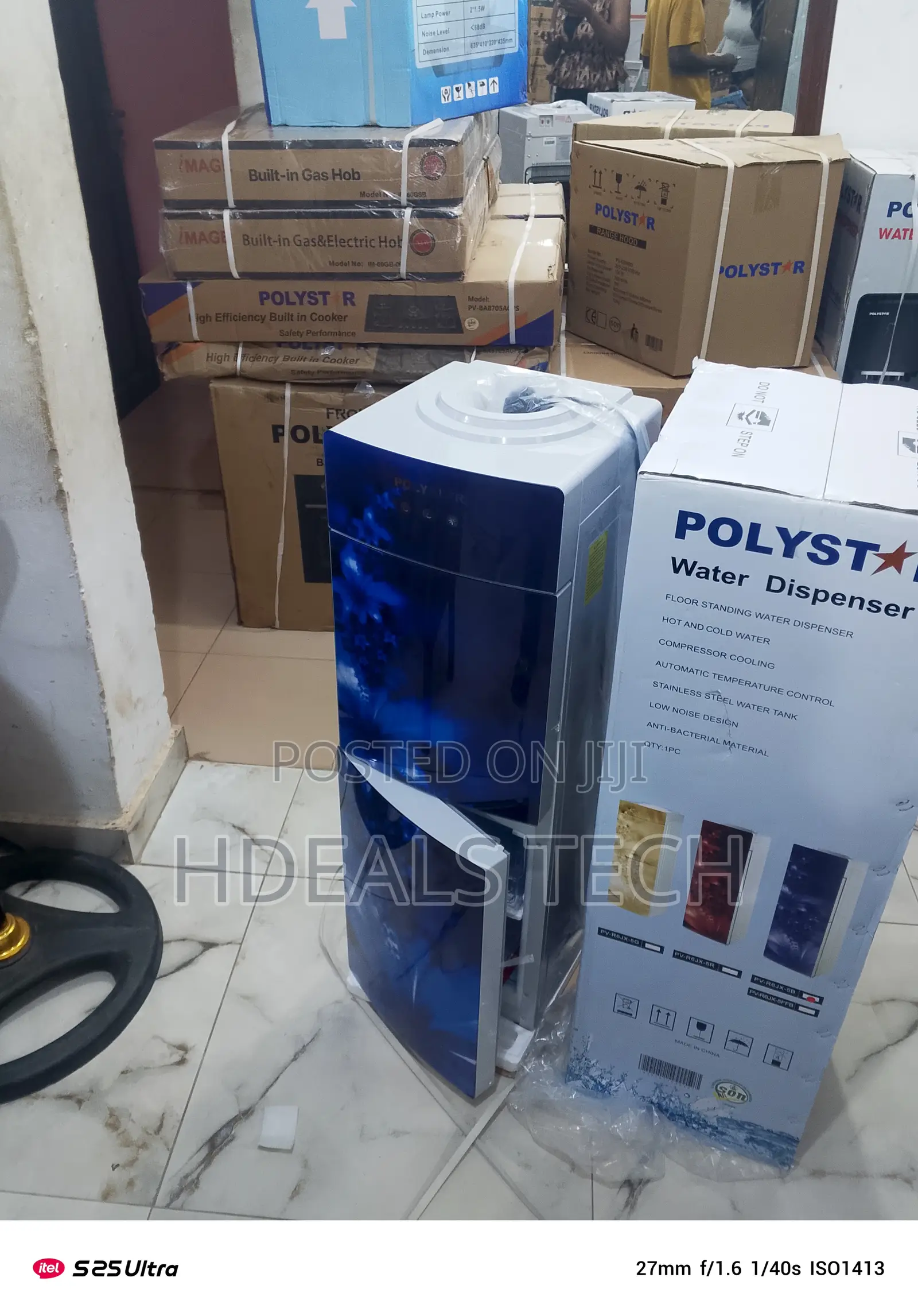 Polystar Water Dispenser With Refrigerator – Pv-R6jx-5