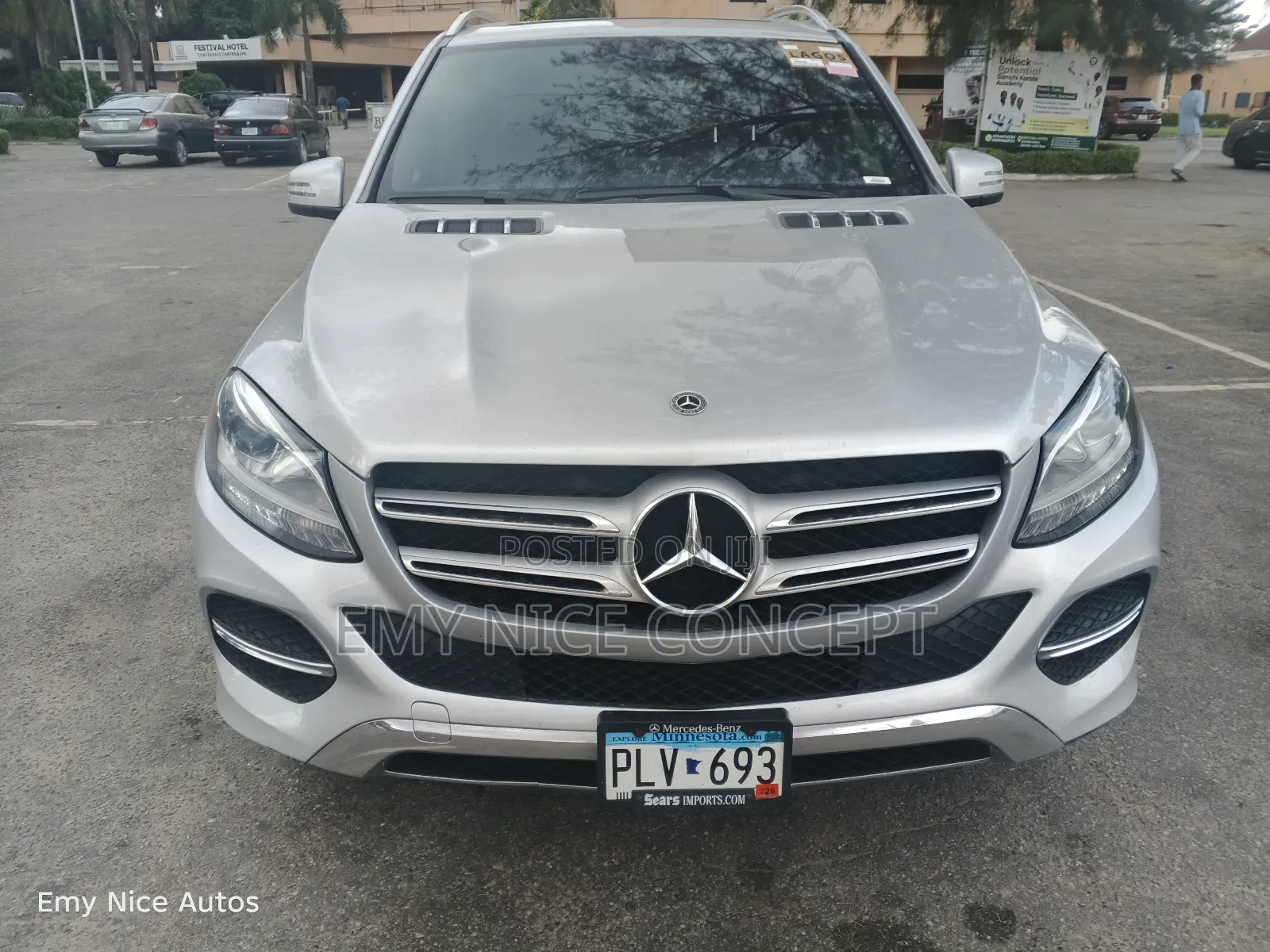 Mercedes-Benz GLE-Class GLE 350 2017 Silver
