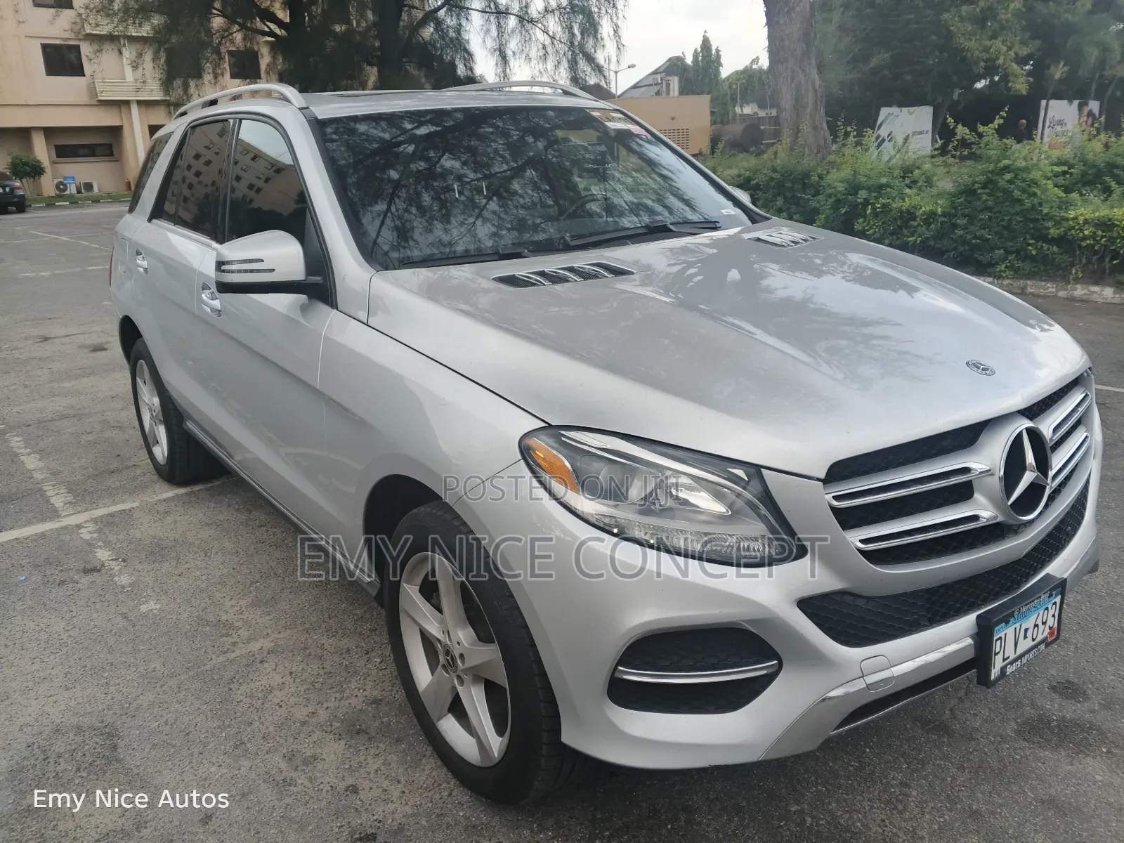 Mercedes-Benz GLE-Class GLE 350 2017 Silver