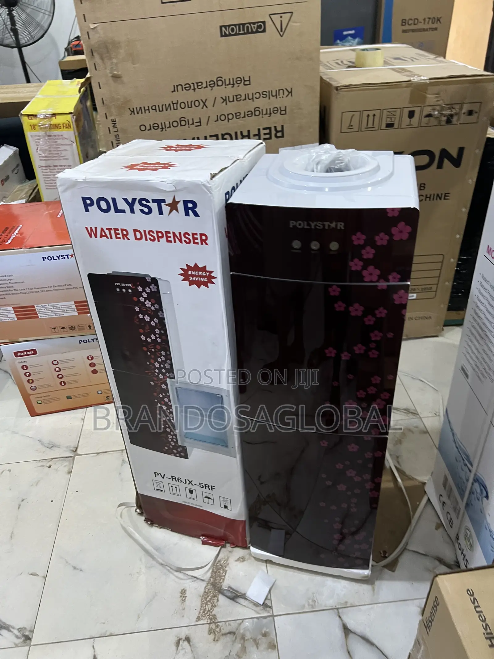 Polystar Pv-R6jx-5rf | Standing Water Dispenser | Fridge Compartment