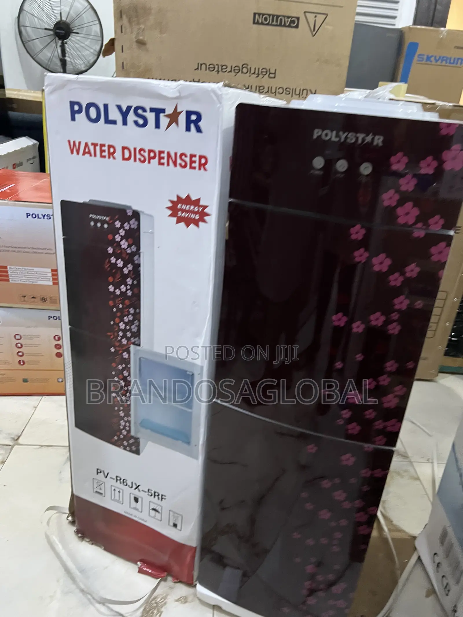 Polystar Standing Dispenser Pv-R6jx-5rf | Hot Cold Water System