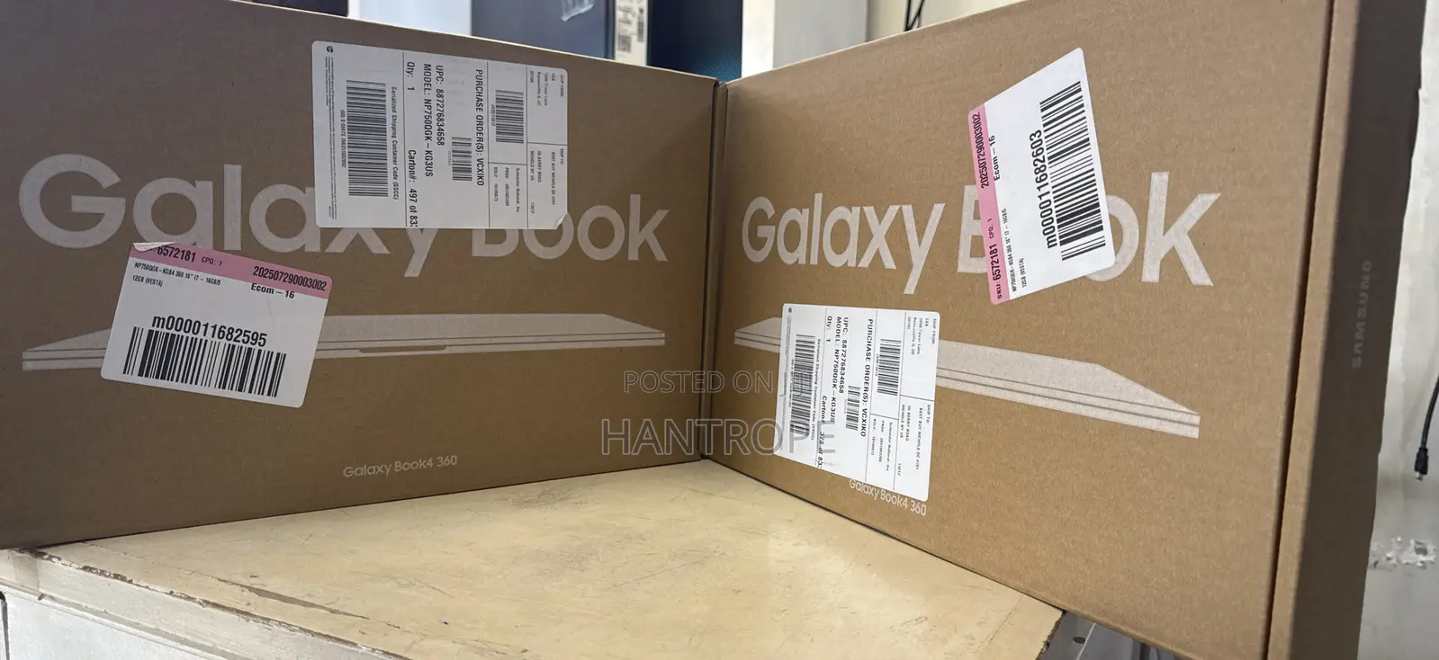 New Laptop Samsung Galaxy Book4 16GB Intel Core 7 SSD 512GB