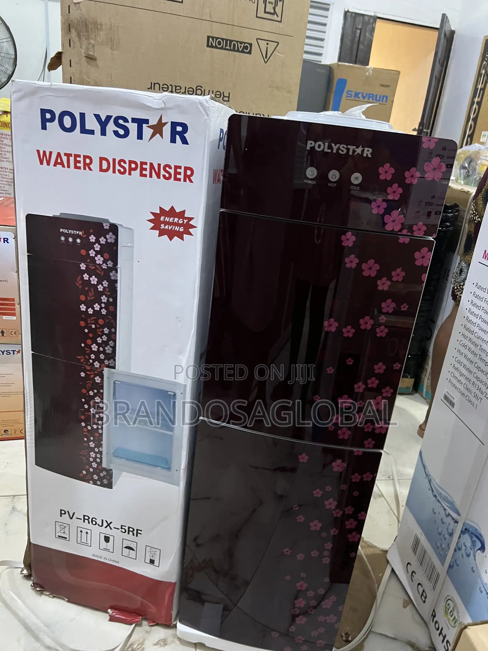 Polystar Pv-R6jx-5rf Water Dispenser | Energy-Saving Cooling System