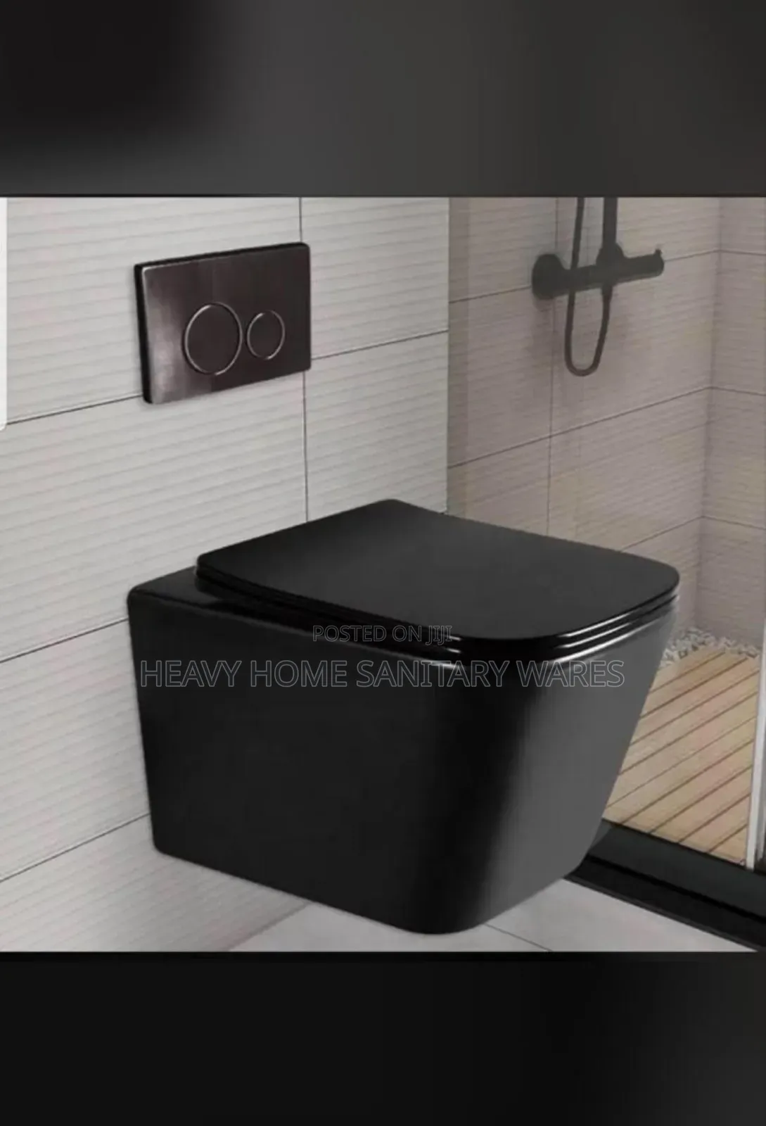  Matt Black Wc