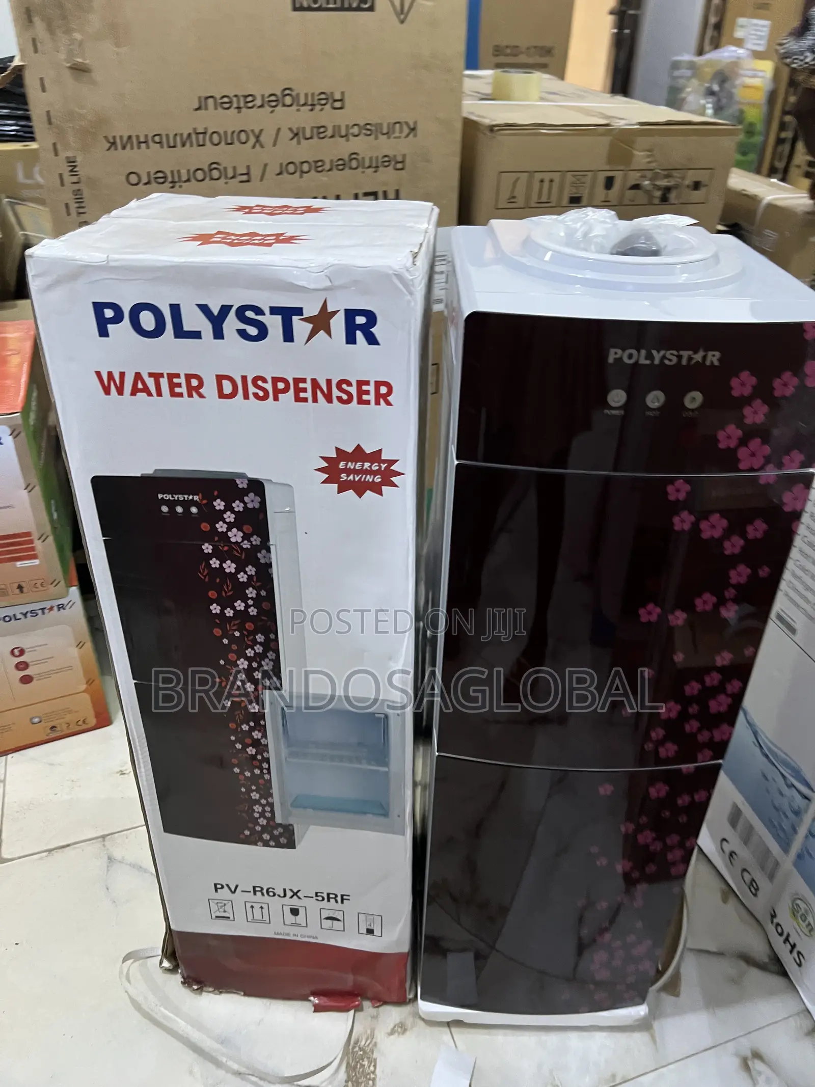 Polystar Hot Cold Water Dispenser Pv-R6jx-5rf |Strong Cooling System