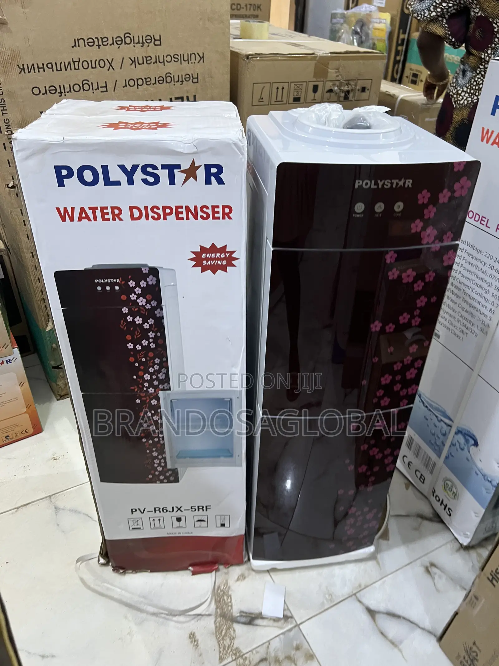 Polystar Pv-R6jx-5rf Water Dispenser | Instant Hot Cold Water Supply