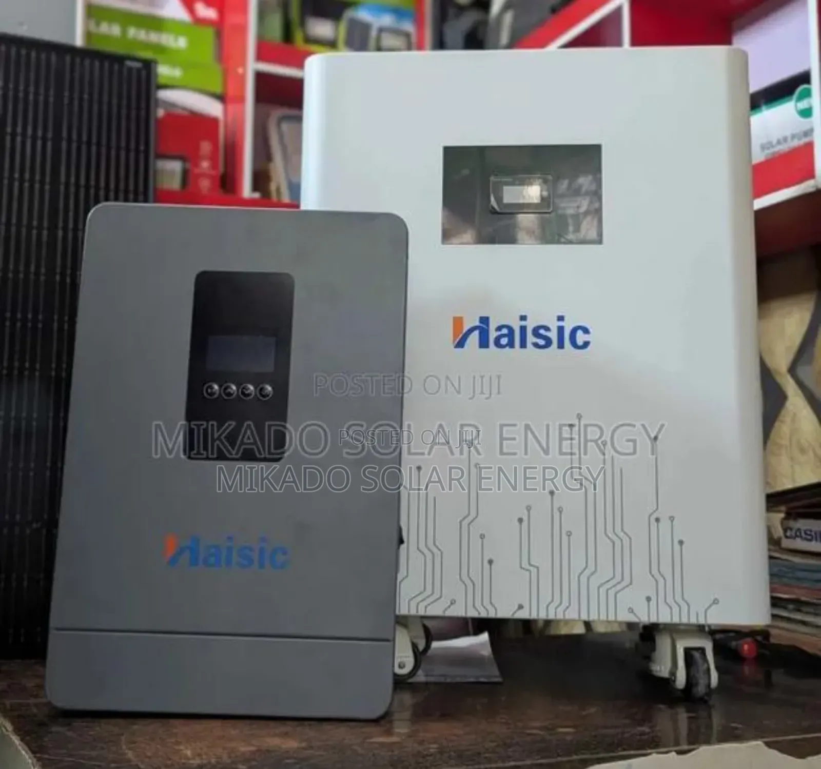 Haisic 8kwh Lithium Iron Battery – Reliable Power for Home Business!