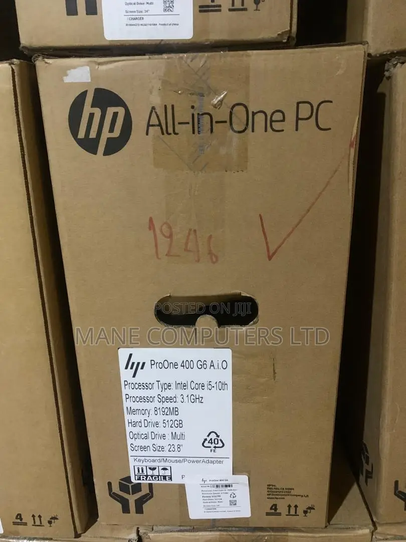 New Desktop Computer HP 8GB Intel Core I5 SSD 512GB