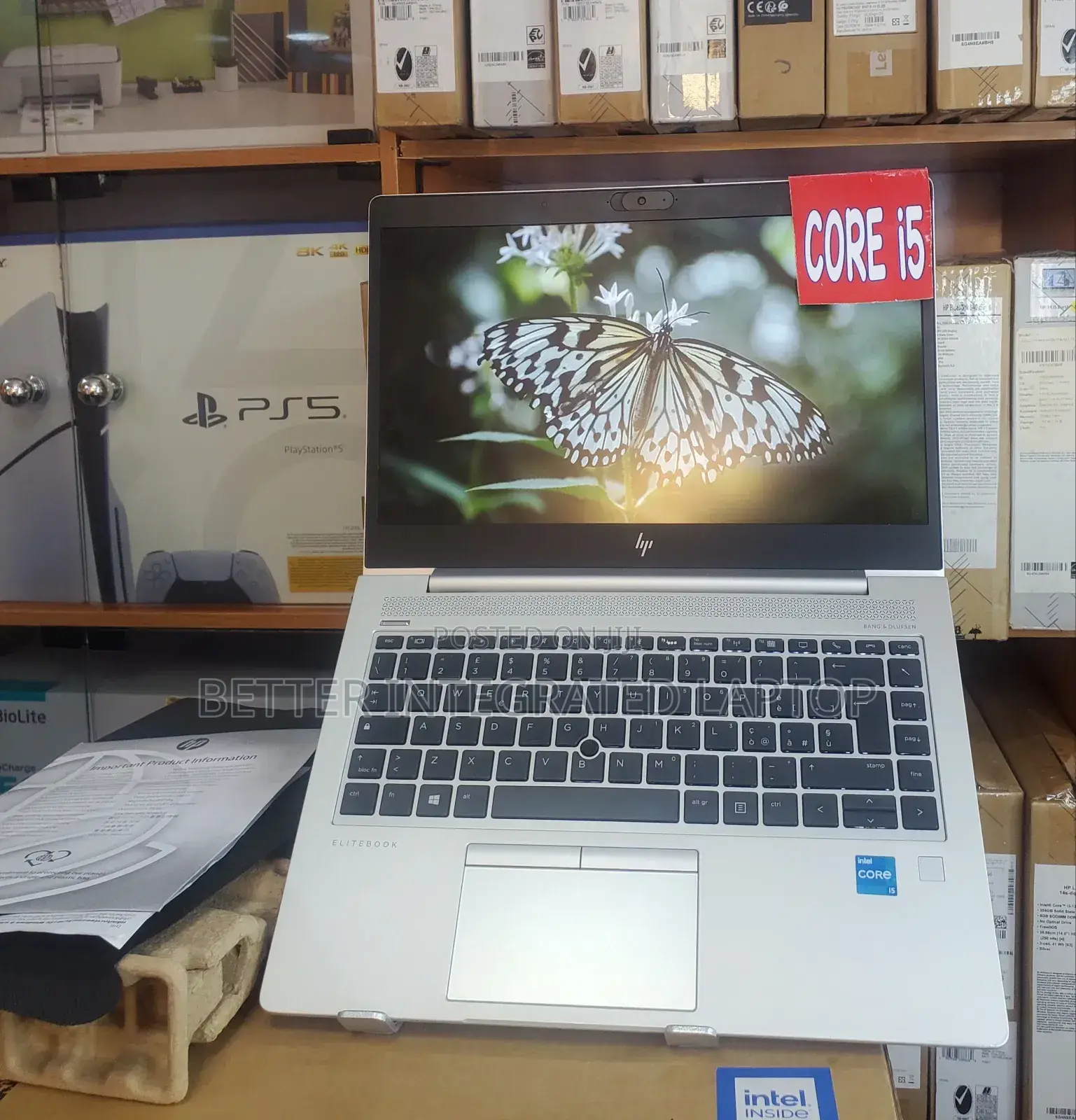 New Laptop HP ProBook 650 G5 12GB Intel Core i5 SSD 256GB