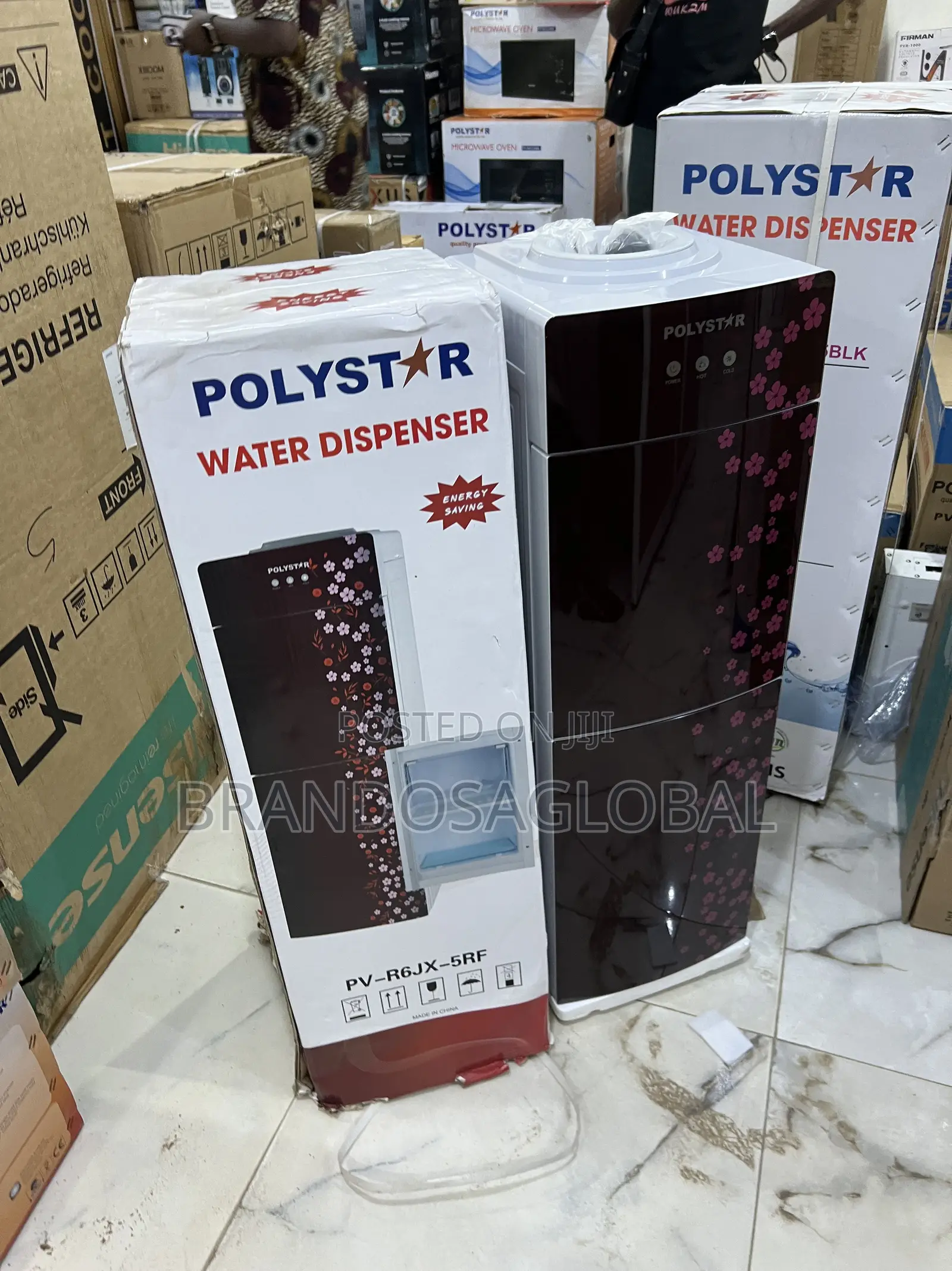 Polystar Hot Cold Water Dispenserpv-R6jx-5rf | Fast Dispense Design