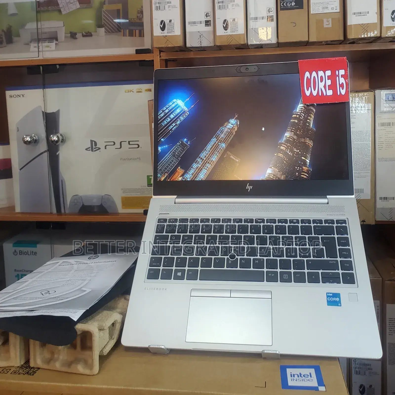 New Laptop HP ProBook 650 G5 8GB Intel Core i5 SSD 512GB