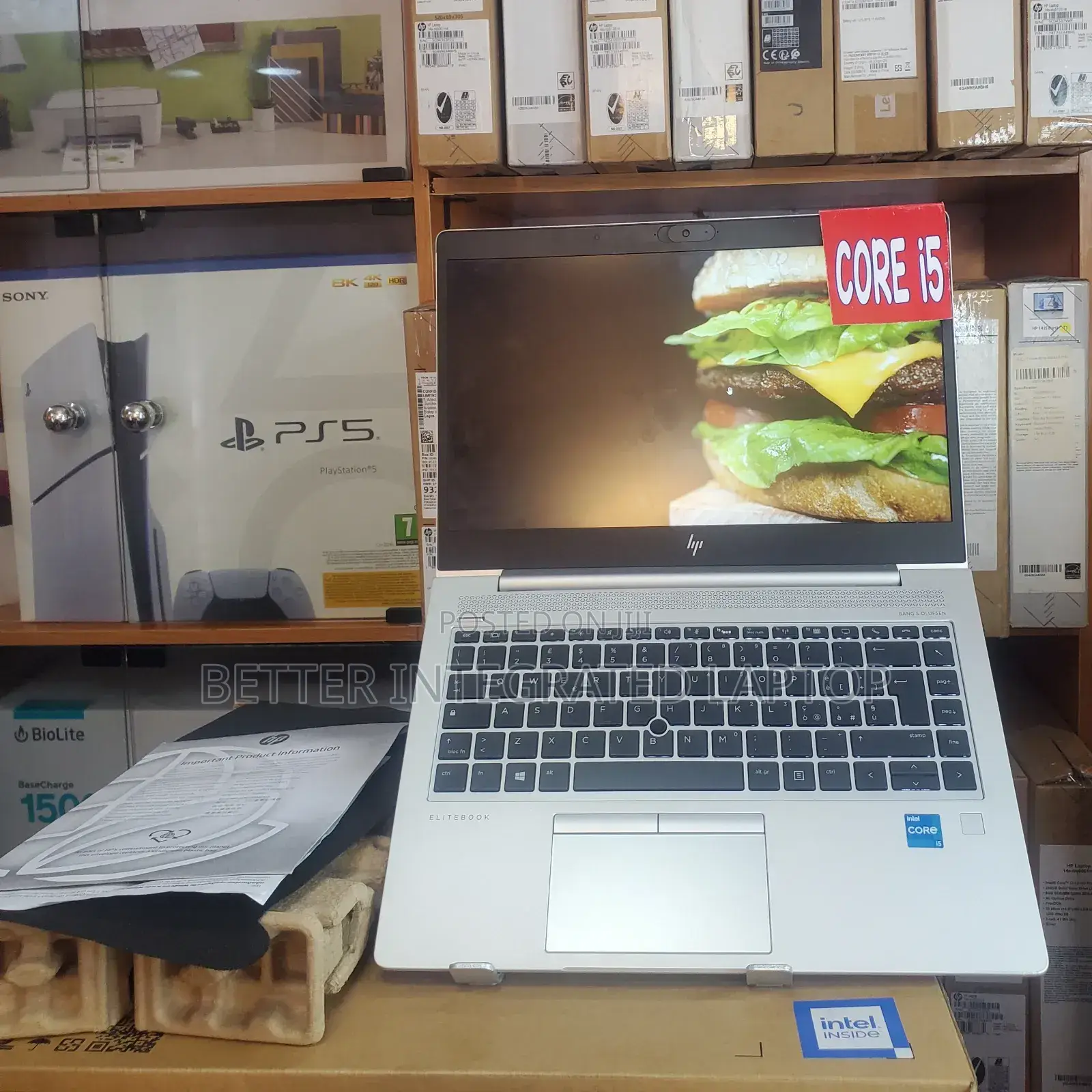 New Laptop HP ProBook 650 G5 8GB Intel Core i5 SSD 512GB