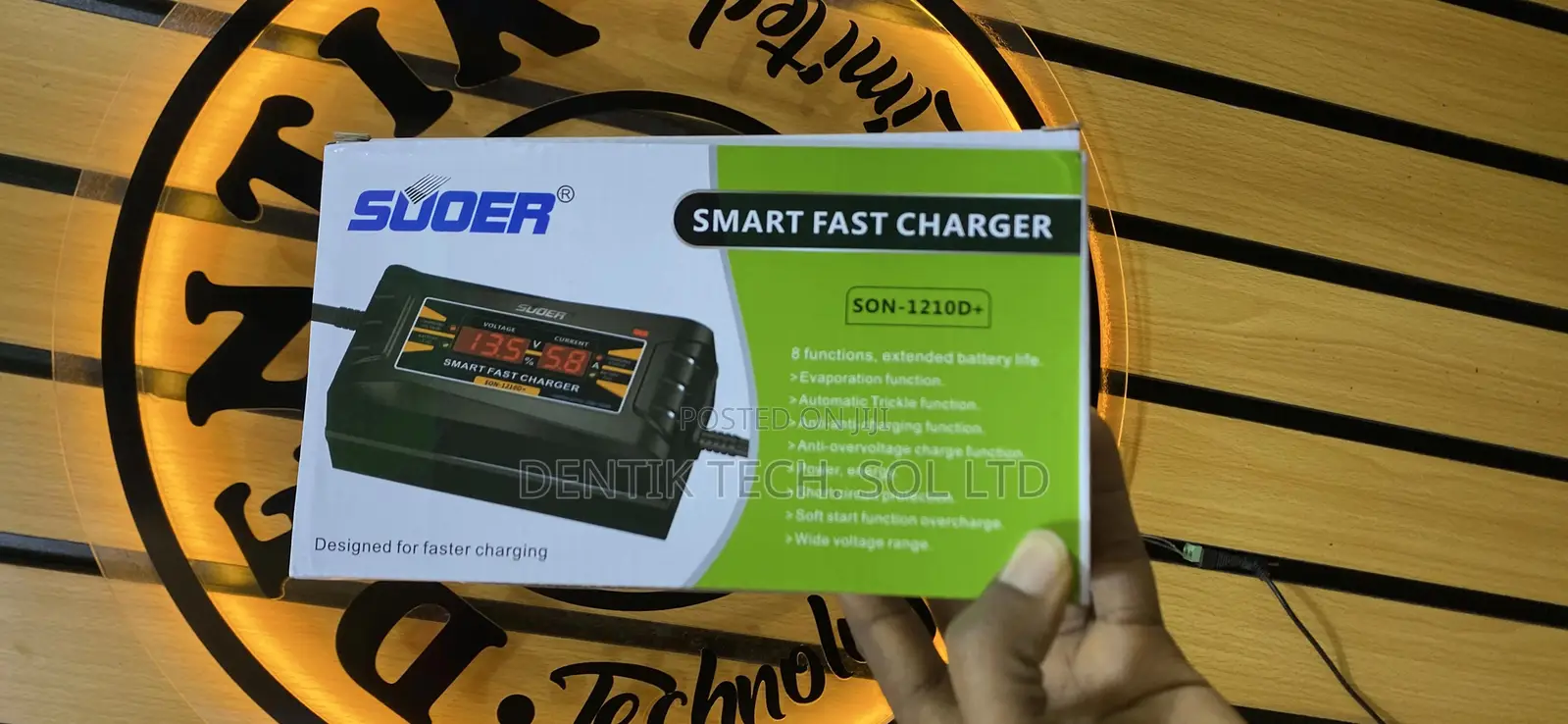 Smart Fast Charging 12v/10a Lead-Acid Battery Charger