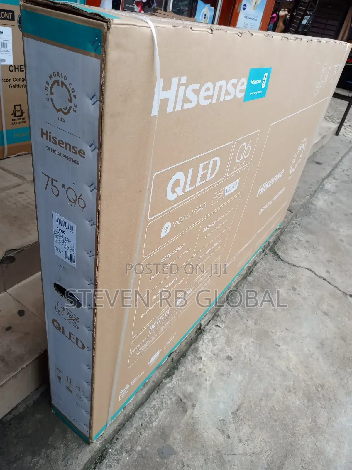 Hisense 75q6n | 75′′ Qled Vidaa Smart Tv (2024 Model)