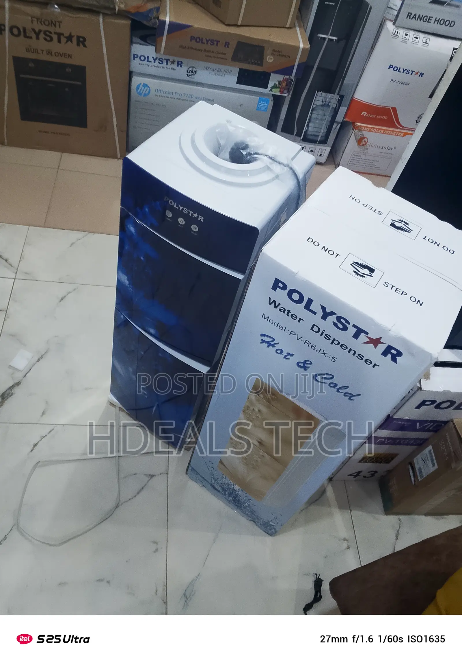 Polystar Pv-R6jx-5 Water Dispenser With Fridge