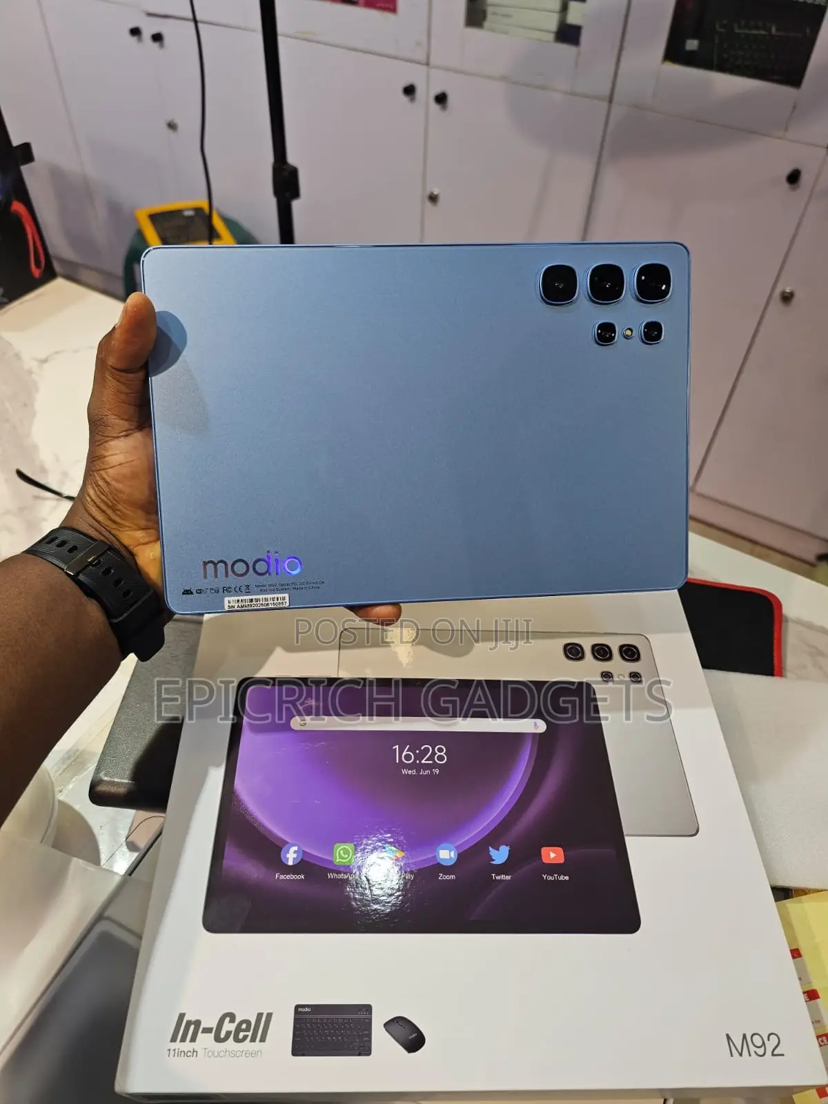 New Modio M96 1 TB Blue